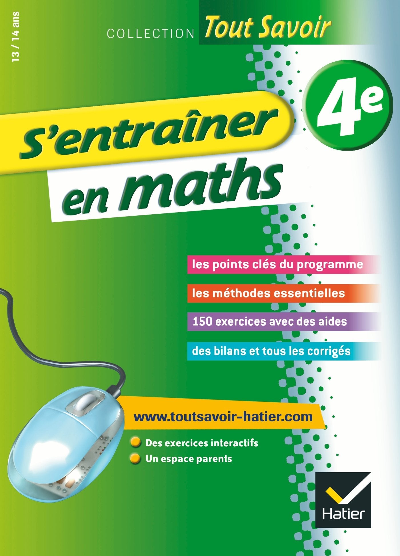 S'entraîner en maths 4e 9782218938726