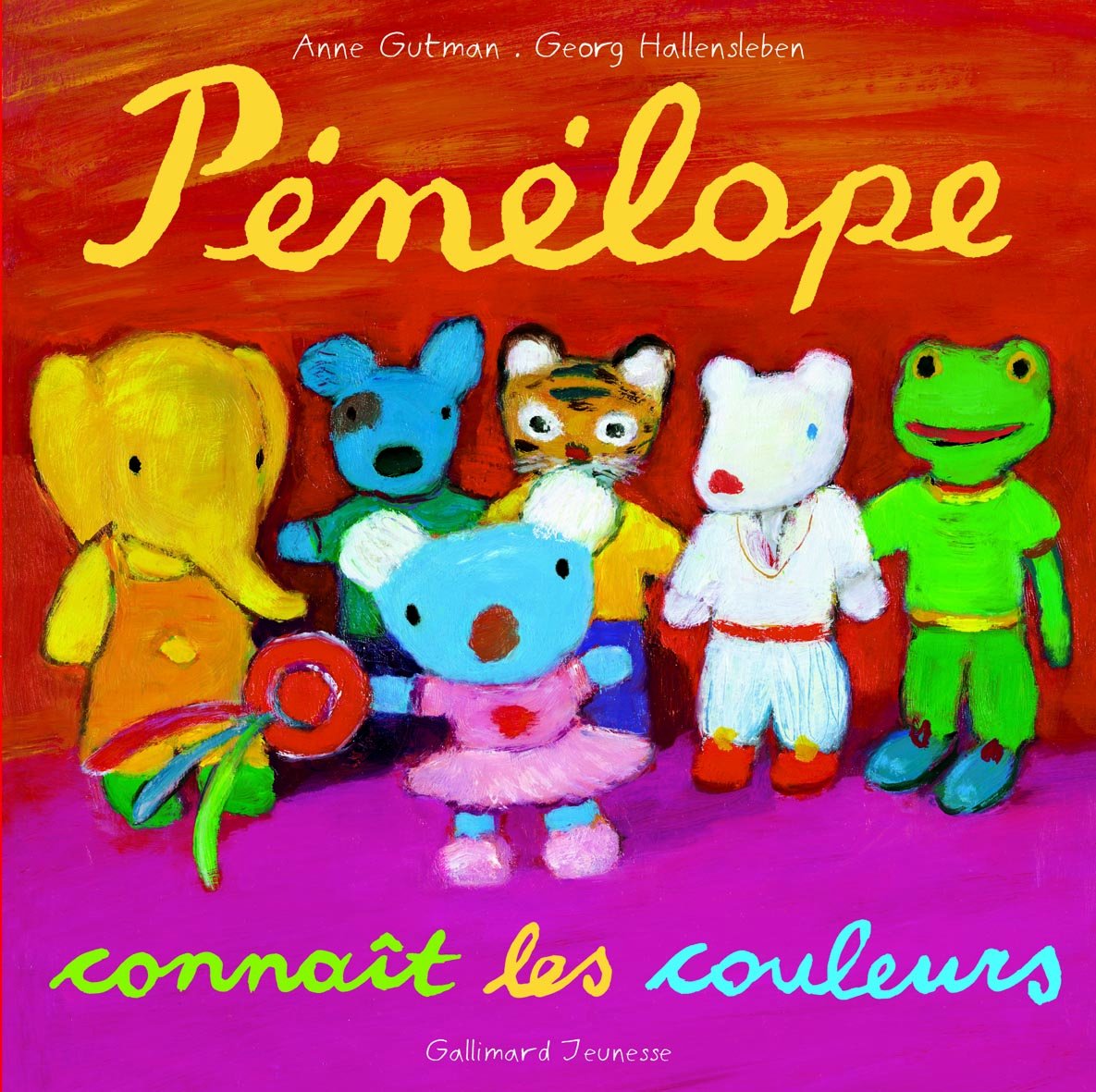 Pénélope connaît les couleurs - De 2 à 4 ans 9782070621552