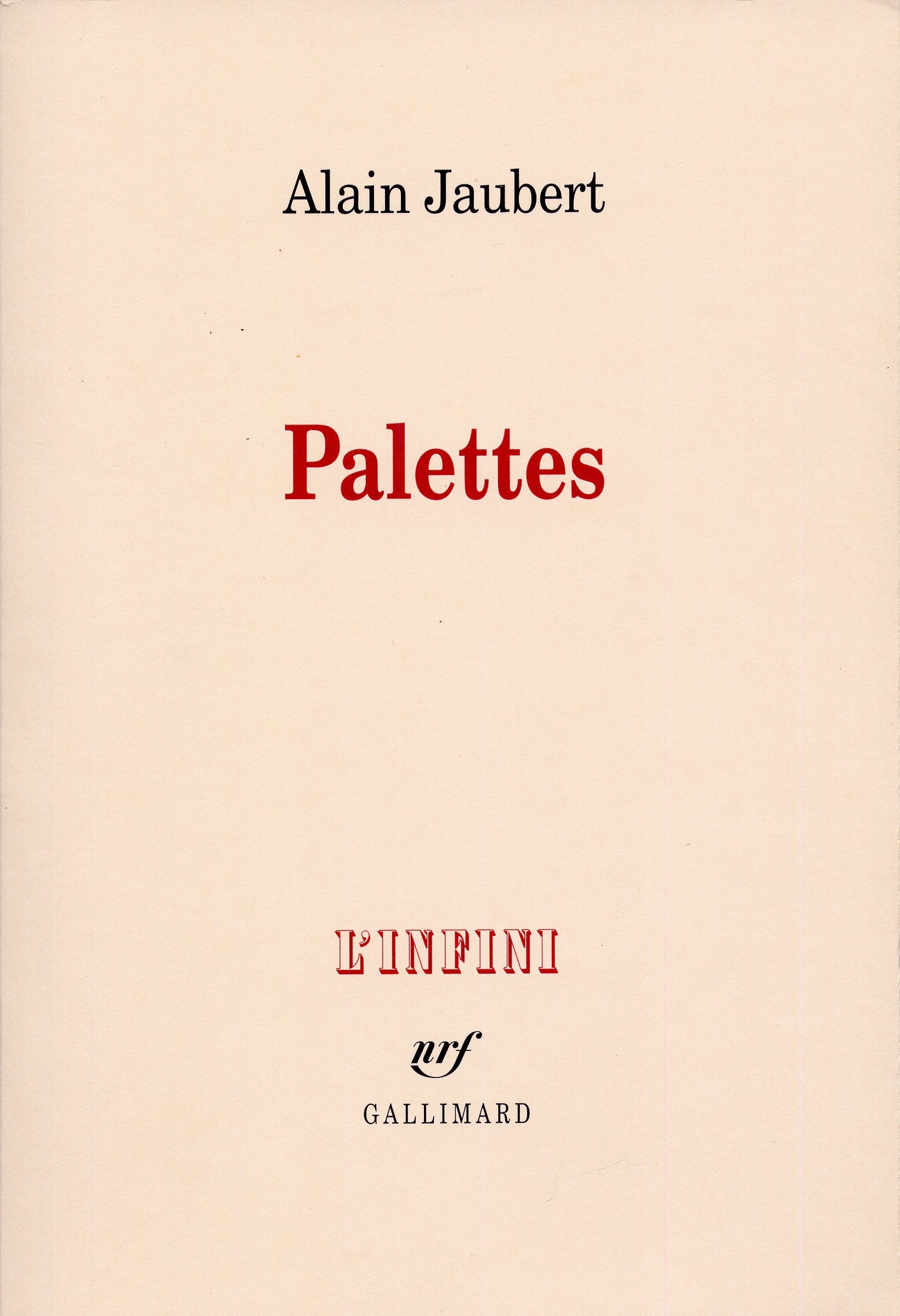 Palettes 9782070751891