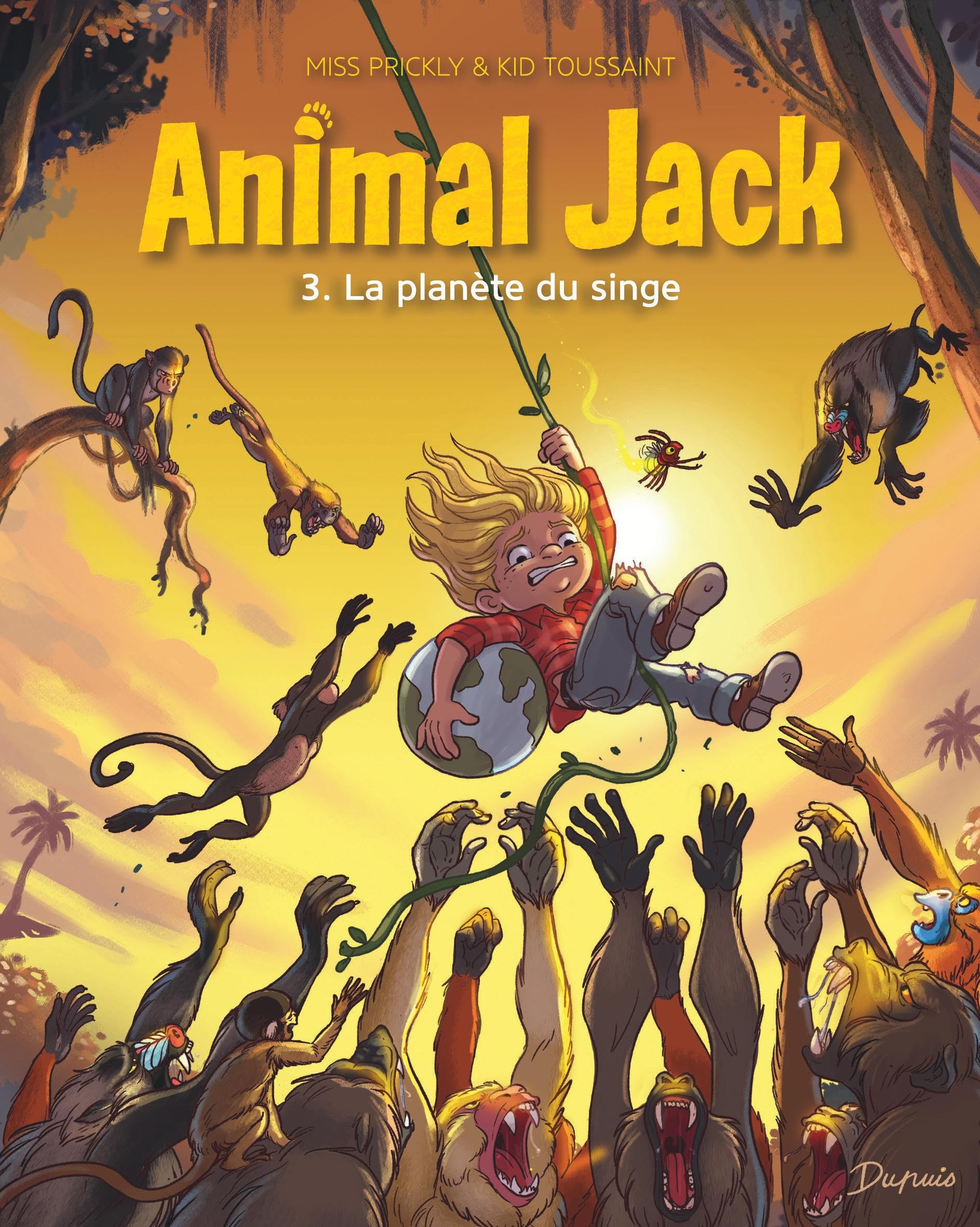 Animal Jack - Tome 3 - La planète du singe 9791034748068
