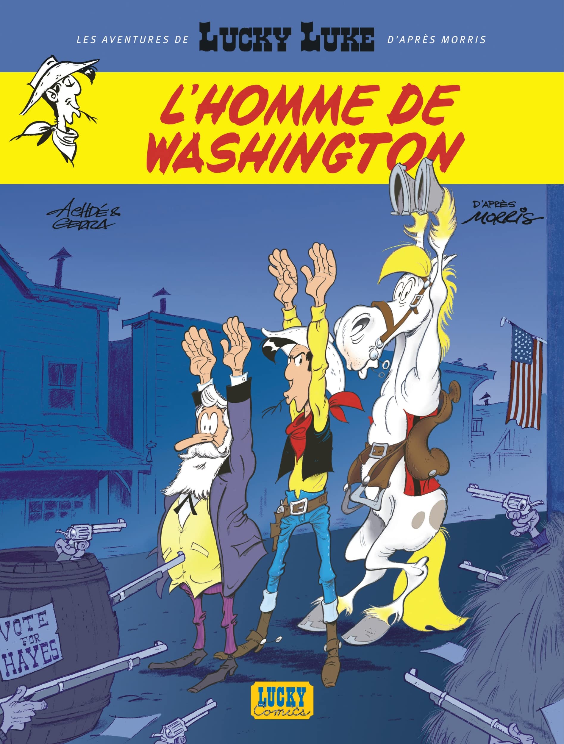 Les nouvelles aventures de Lucky Luke, tome 3 : L'homme de Washington 9782884712392
