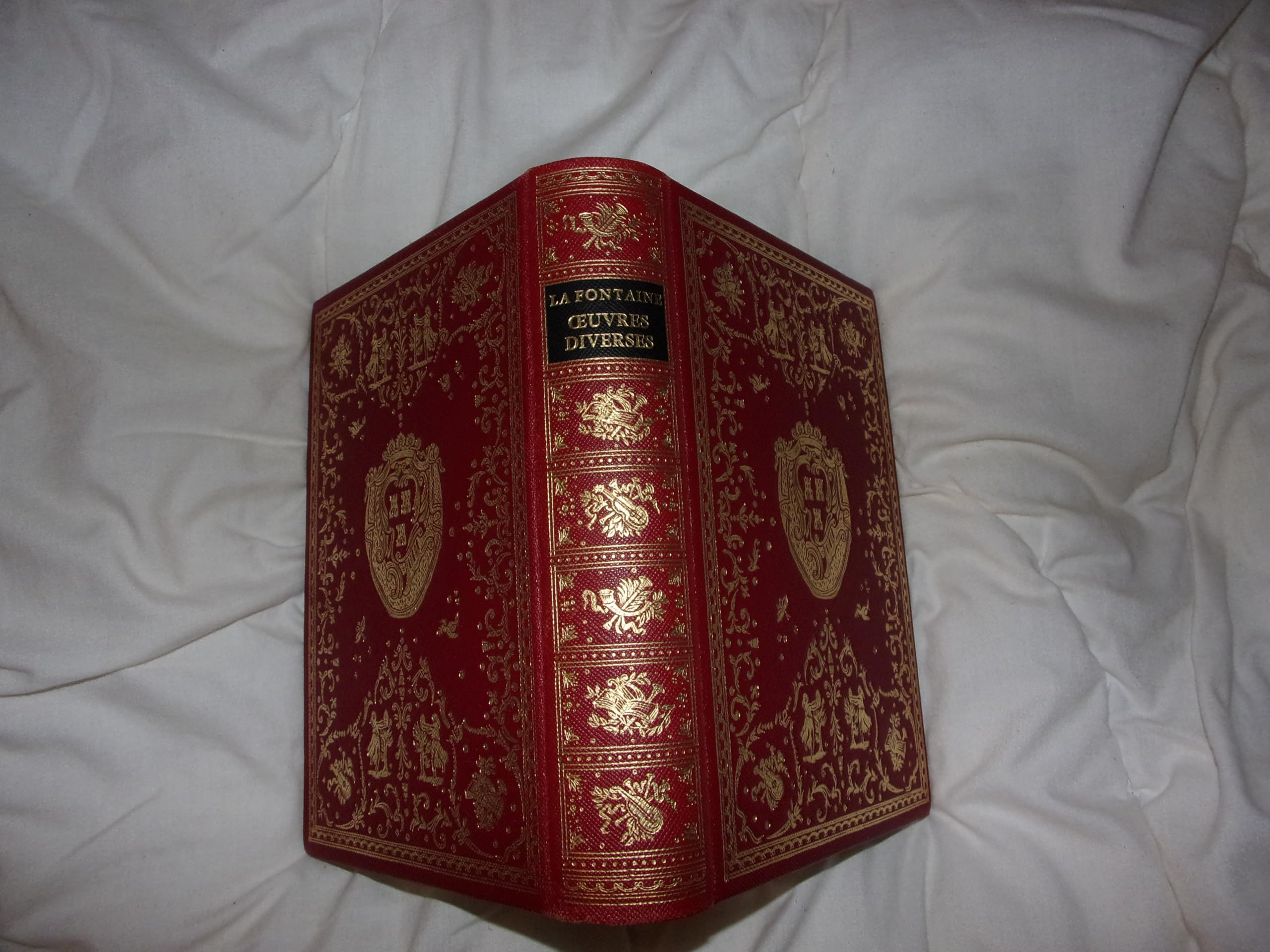 La Fontaine - Oeuvres diverses les amours de Psyché et de Cupidon - Adonis , Poème - Le songe de Vaux - illustrations Antoine Borel -