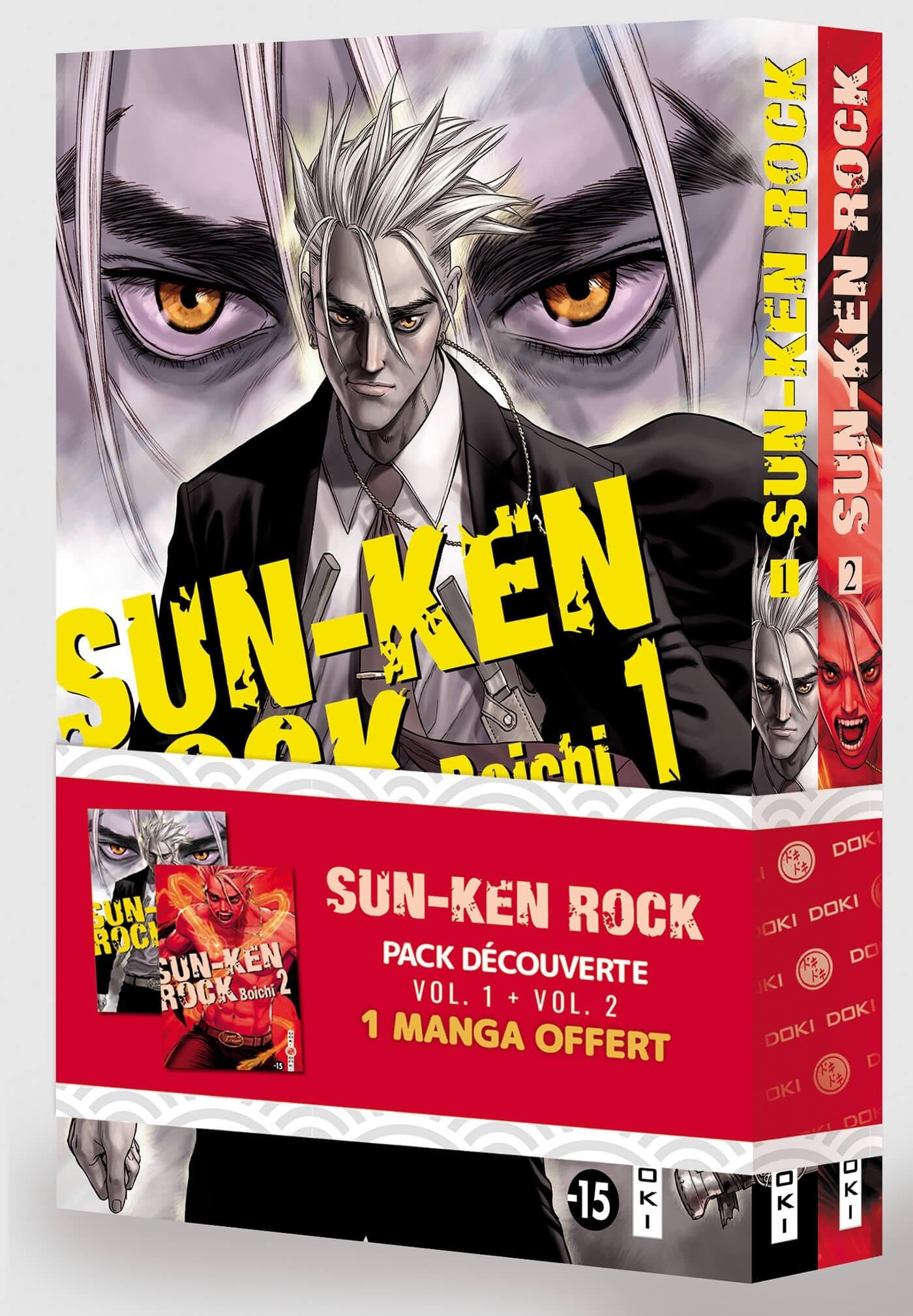 Sun-Ken Rock - Pack promo vol. 01 et 02 - édition limitée 9791041107360