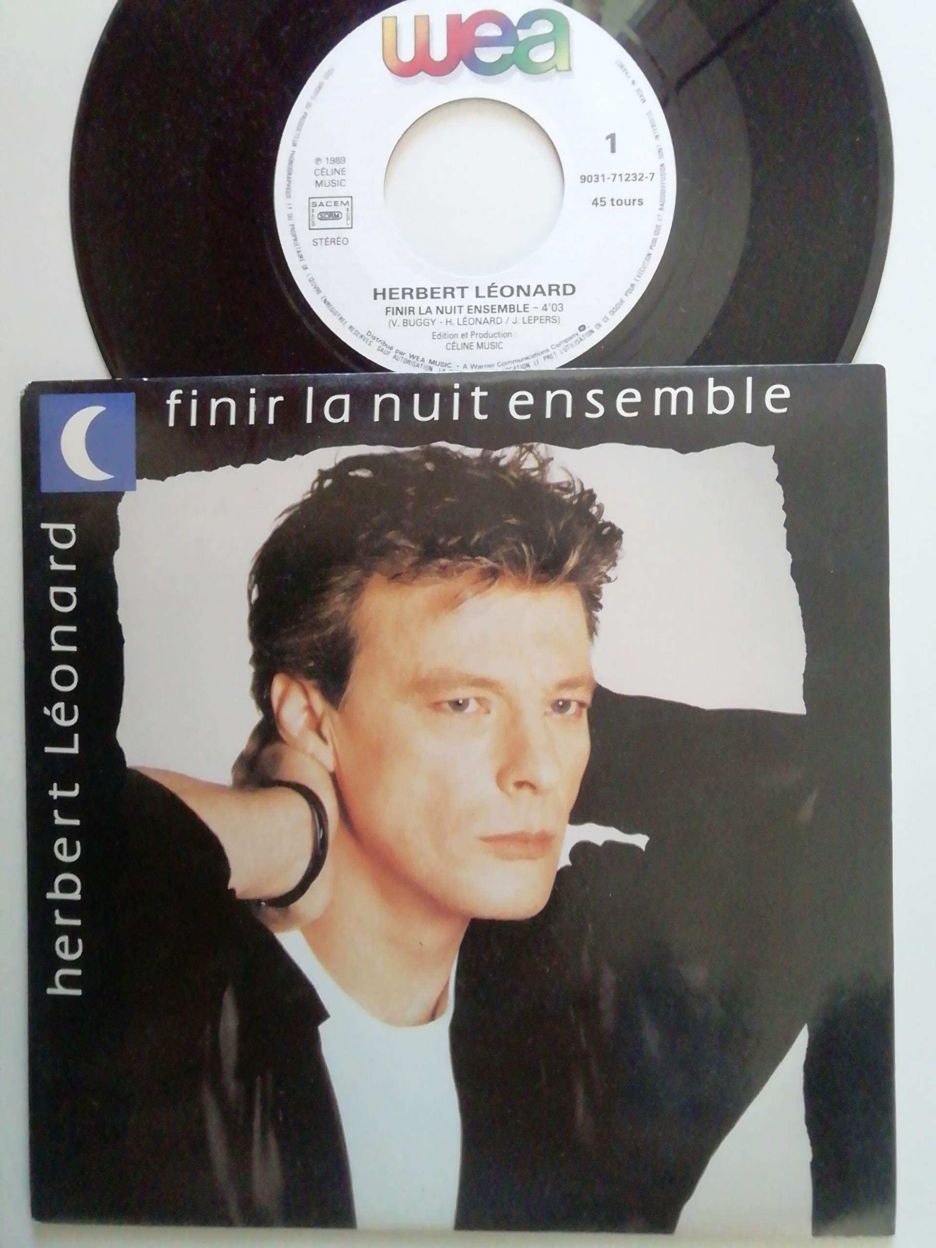 FINIR LA NUIT ENSEMBLE / QUE C'EST BEAU UN REGARD - 45 TOURS - 0090317123271