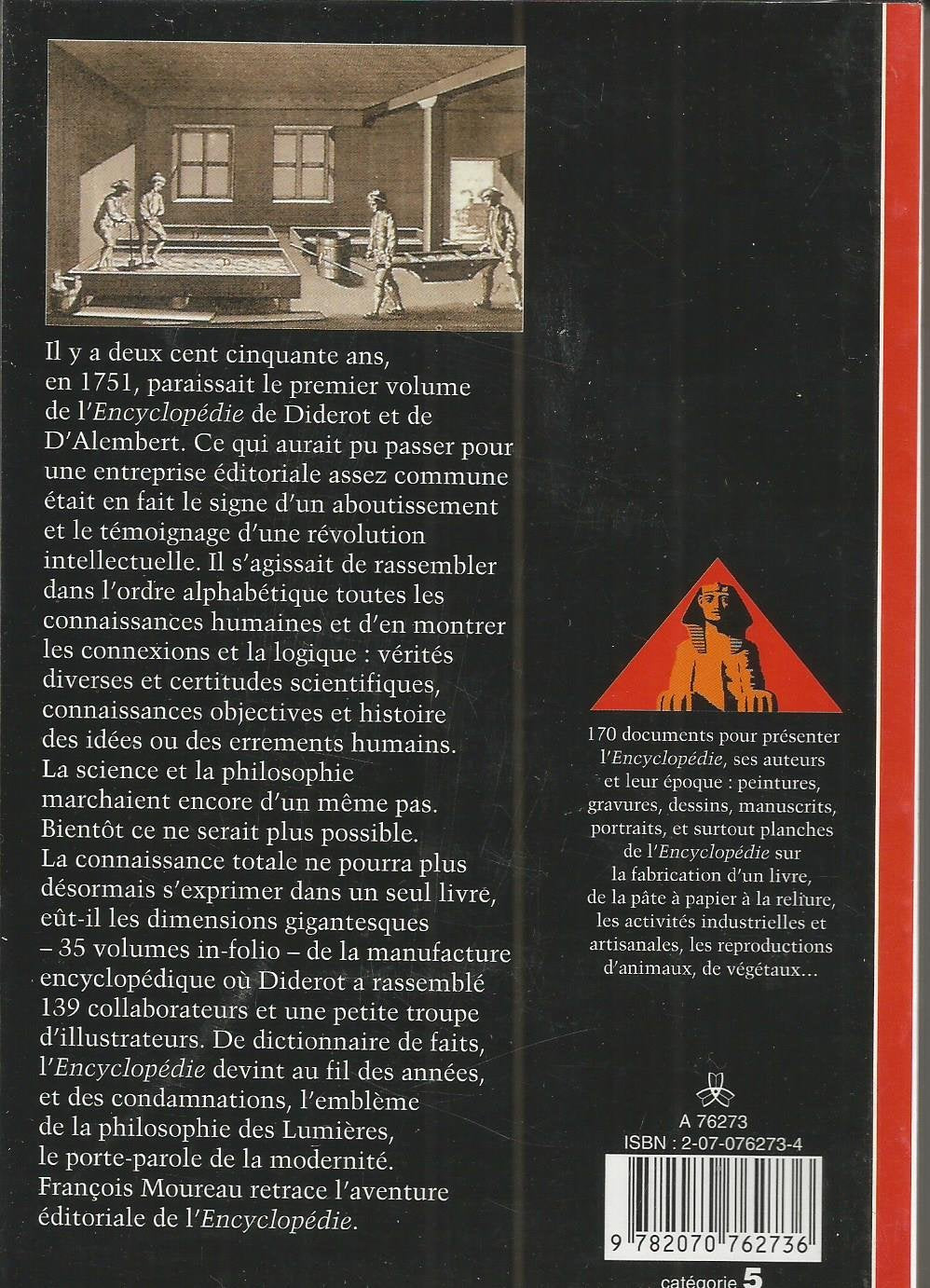 Le Roman vrai de l'Encyclopédie 9782070762736