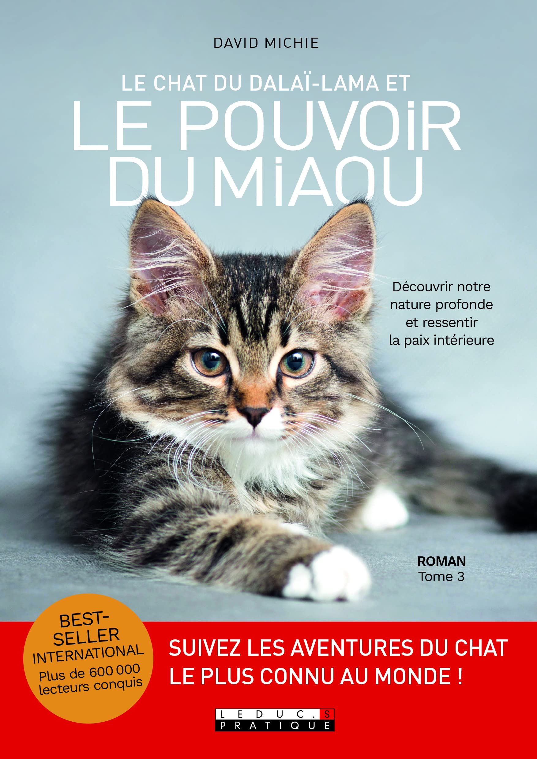 Le pouvoir du miaou, le chat du Dalai Lama (tome 3): découvrir notre nature profonde et ressentir la paix intérieure 9791028512187