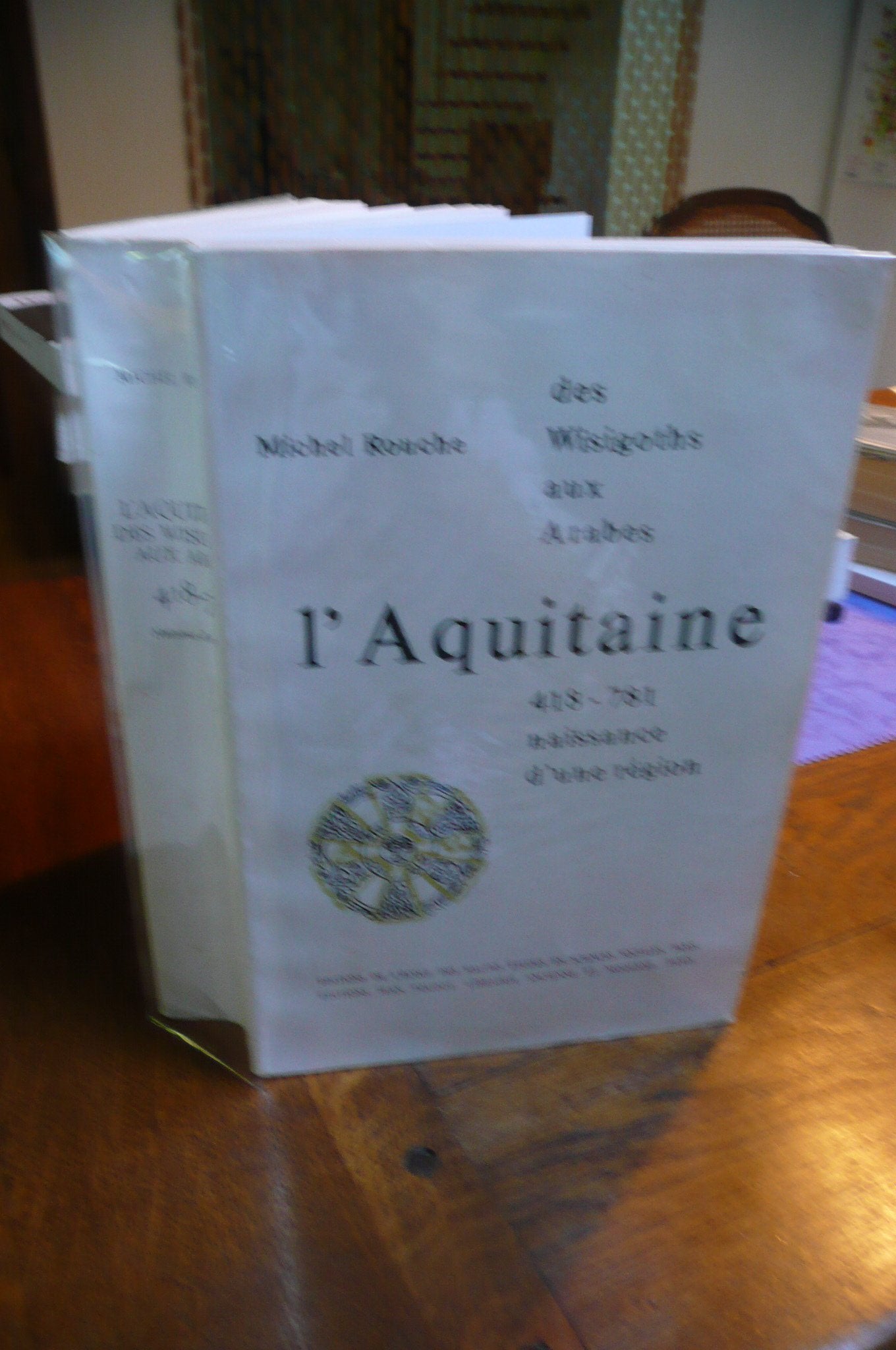 l'Aquitaine des Wisigoths aux Arabes 418-781 naissance d'une région 9782864330066