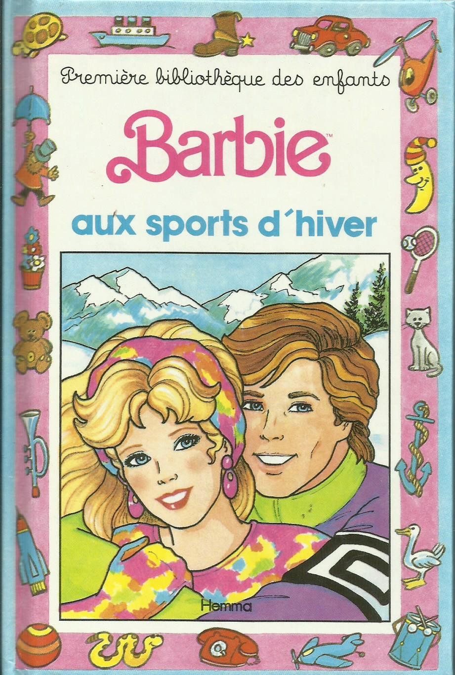 Barbie aux sports d hiver 9782800615653