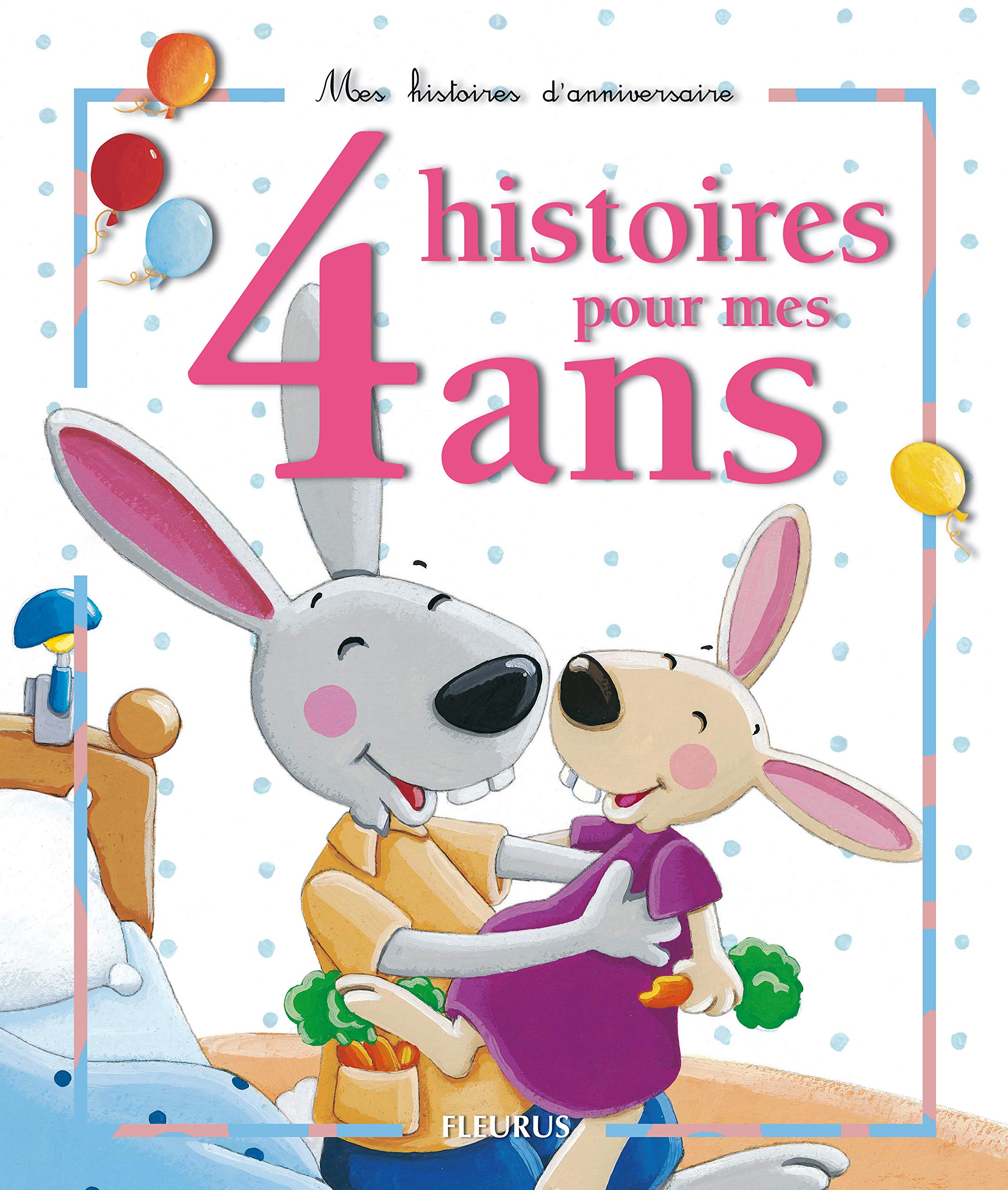 4 histoires pour mes 4 ans (1 livre + 1 CD audio) 9782215044734