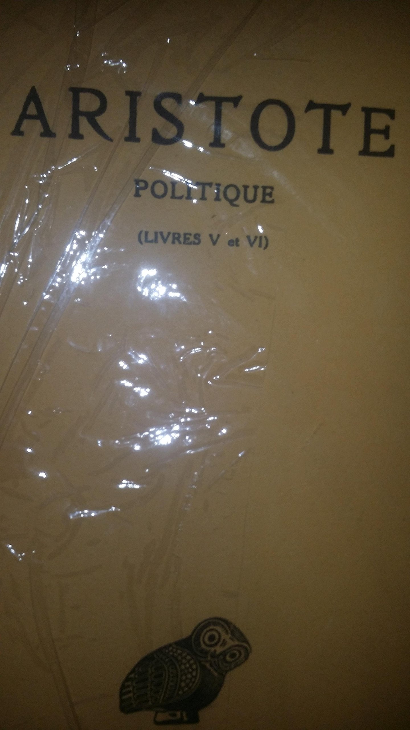 Politique tome II 2éme partie livres V et VI
