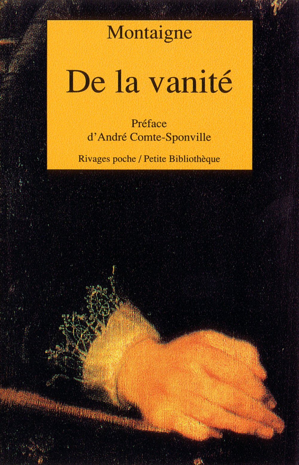 De la vanité 9782869305281