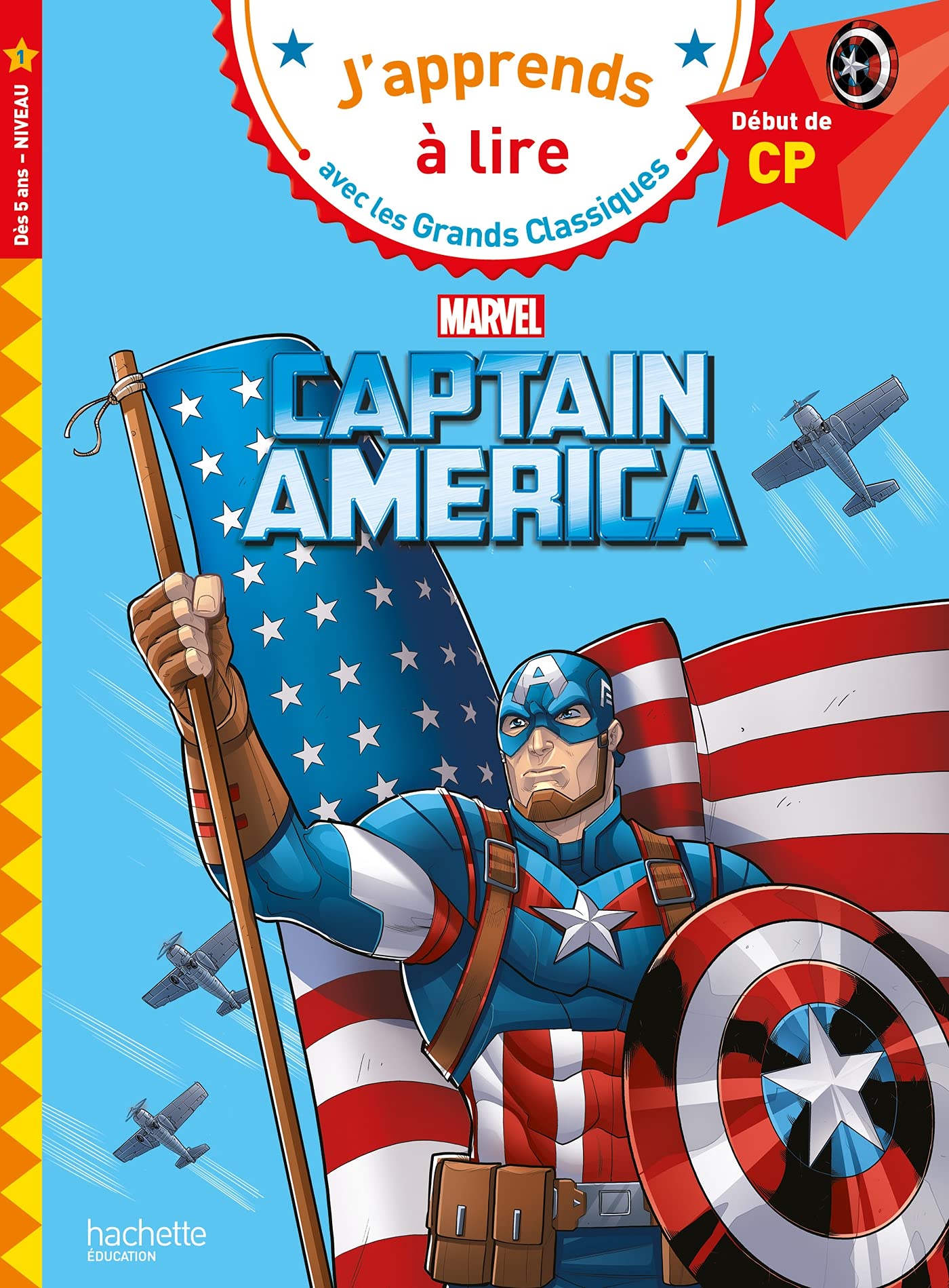 Disney - Marvel - Captain America, CP niveau 1 9782017877127