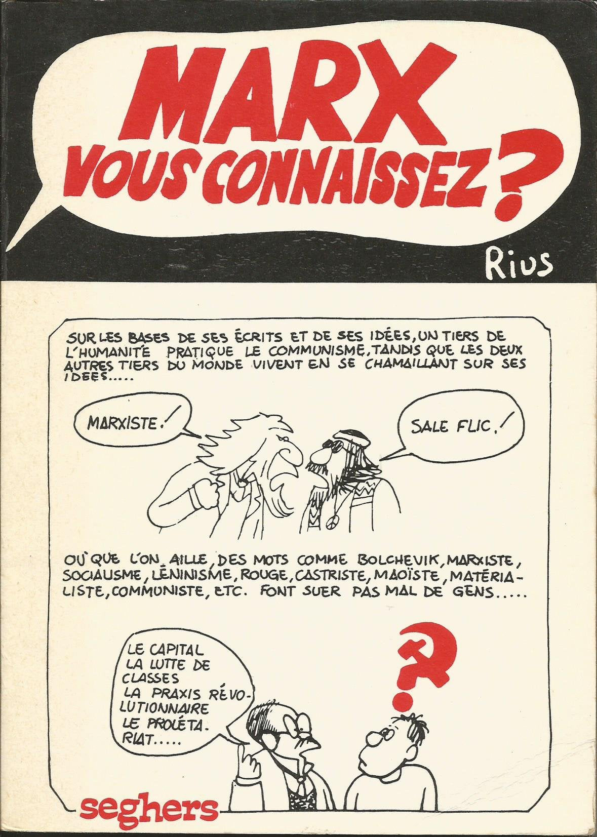 Marx vous connaissez 9782232111518