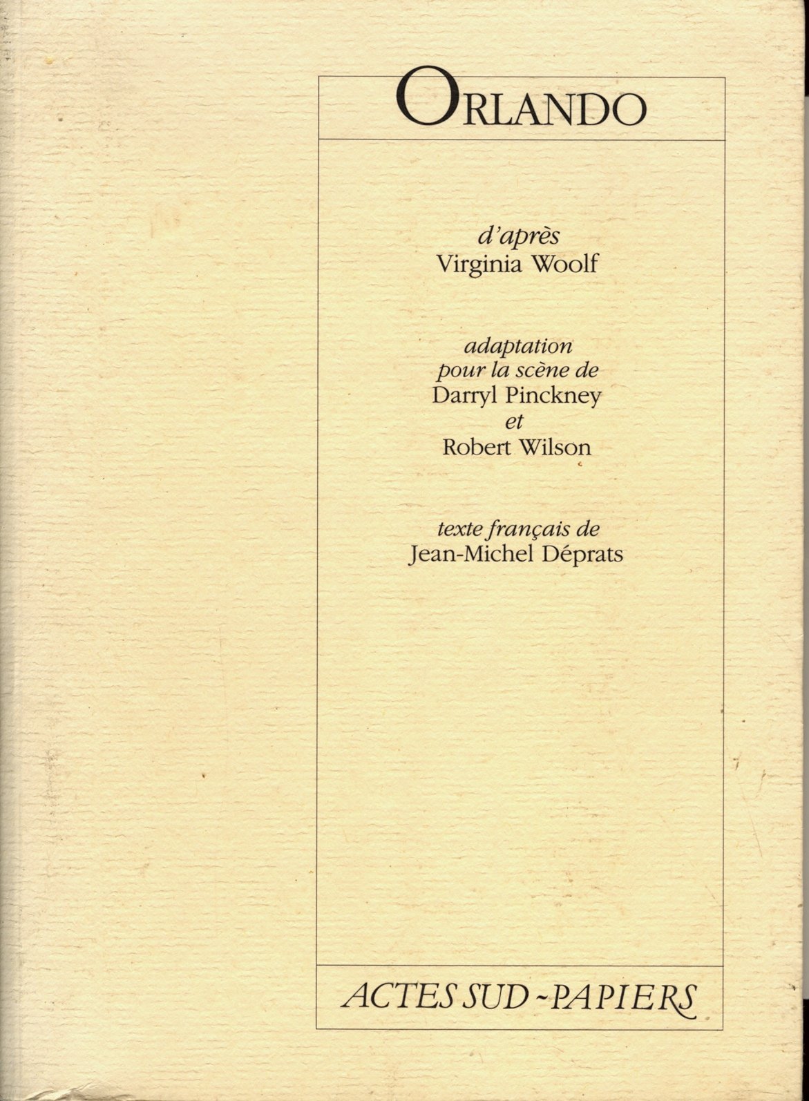 Orlando 9782869433731