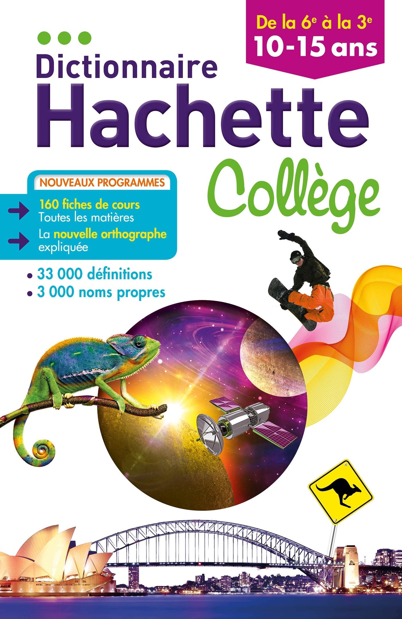 Dictionnaire Hachette Collège: De la 6e à la 3e 9782013951111
