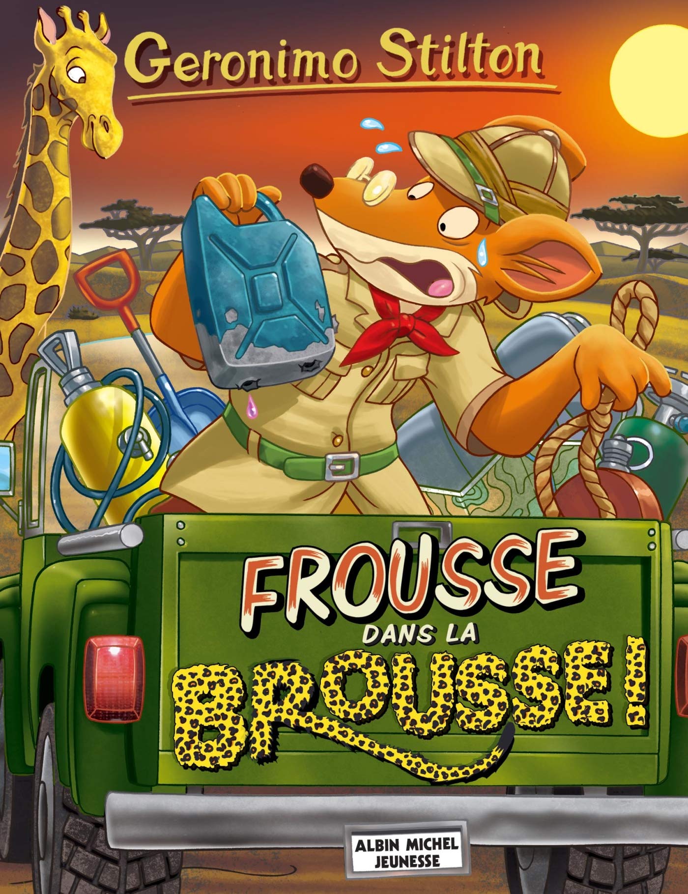 Geronimo Stilton T80 Frousse dans la brousse ! 9782226321312