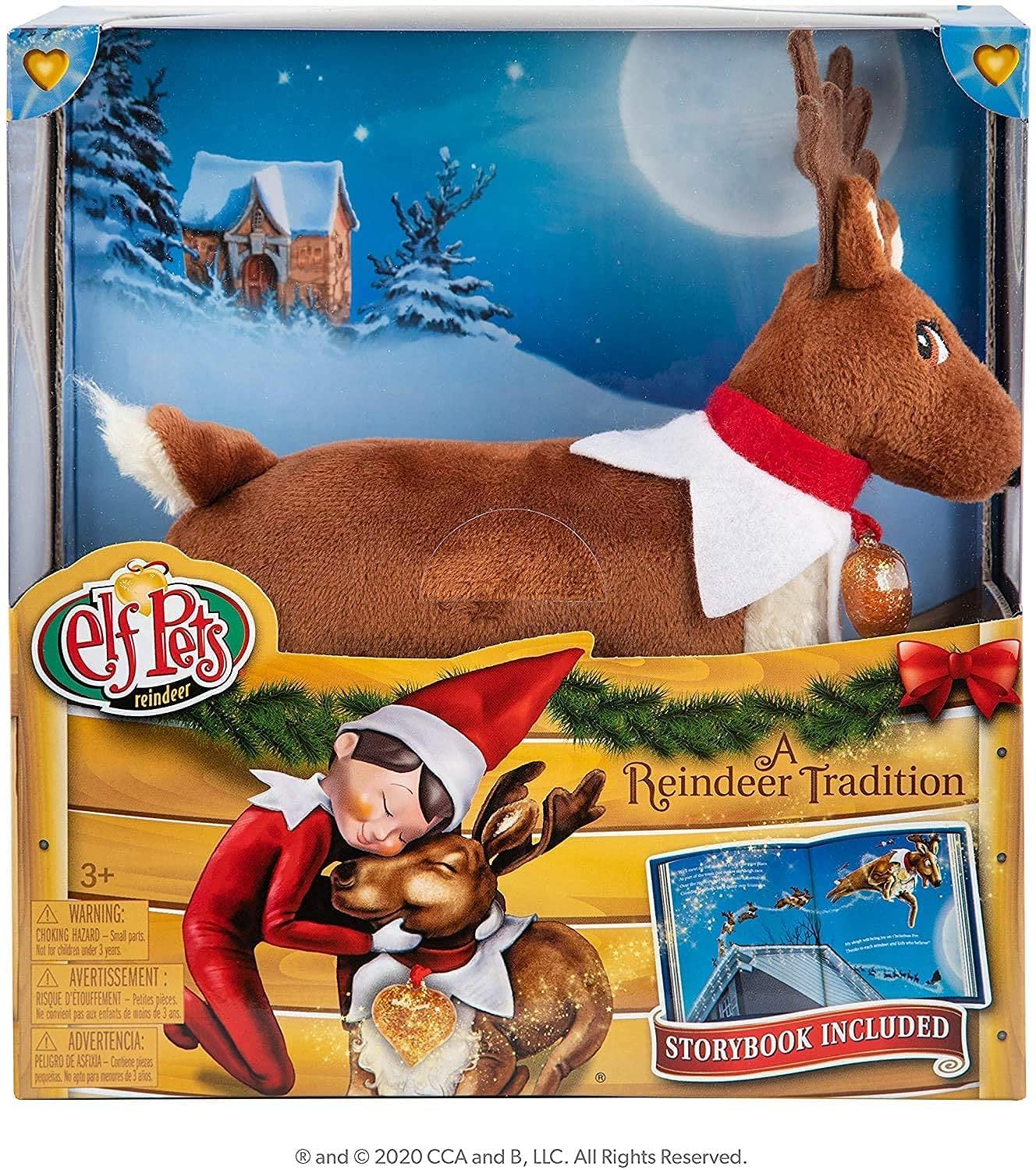 The Elf on the Shelf- Elf on The Shelf Une Figurine Traditionnelle de Renne, EPRD, Marron 9780984365180