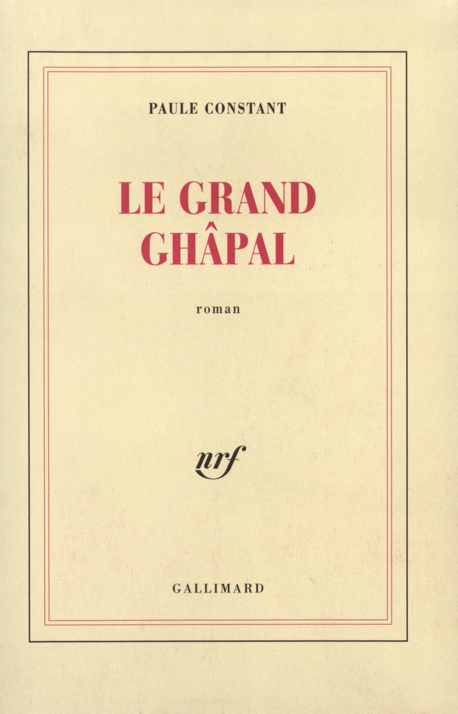 Le Grand Ghâpal 9782070723980