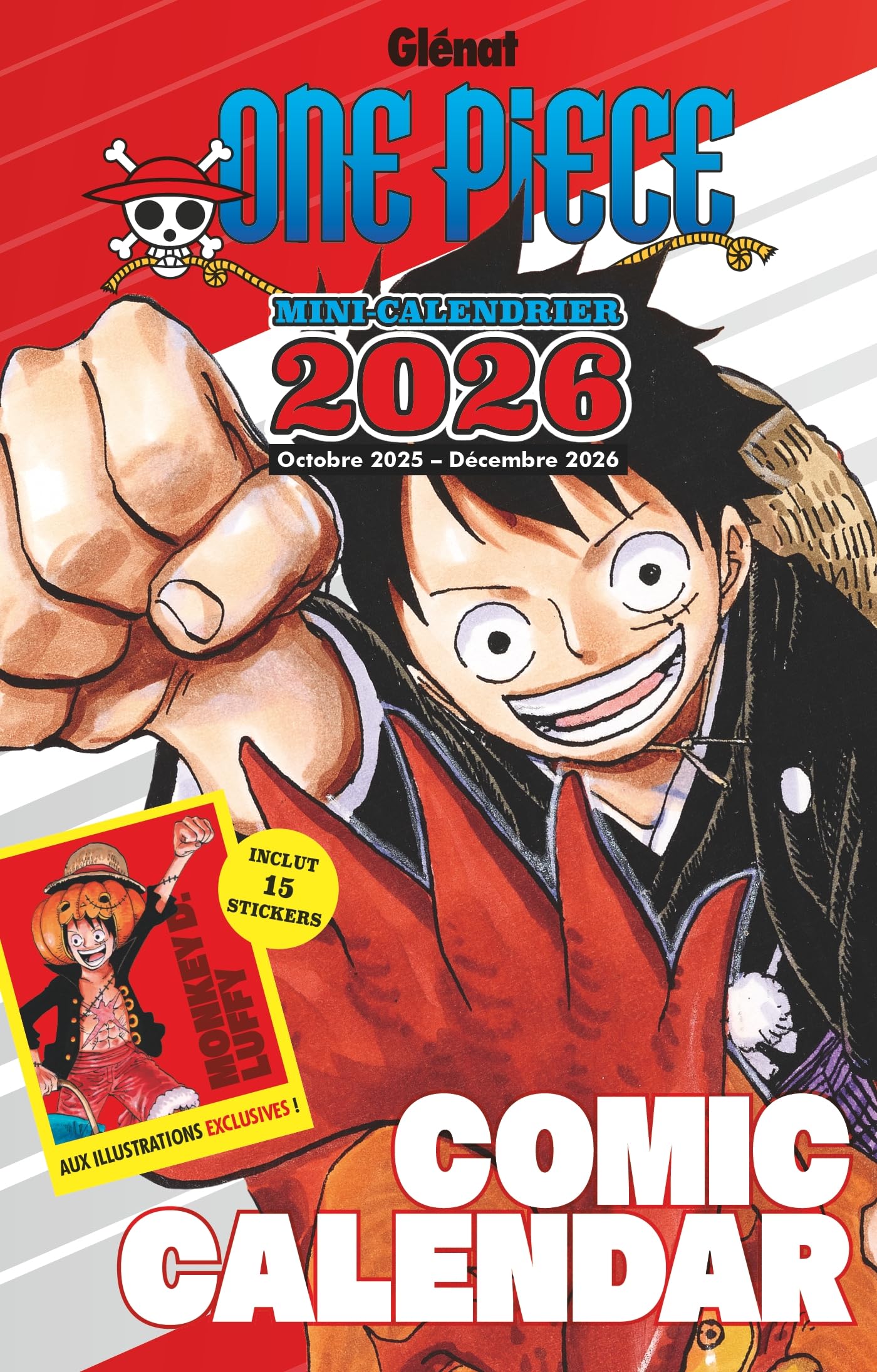 One Piece - Mini-calendrier 2026 9782344070444