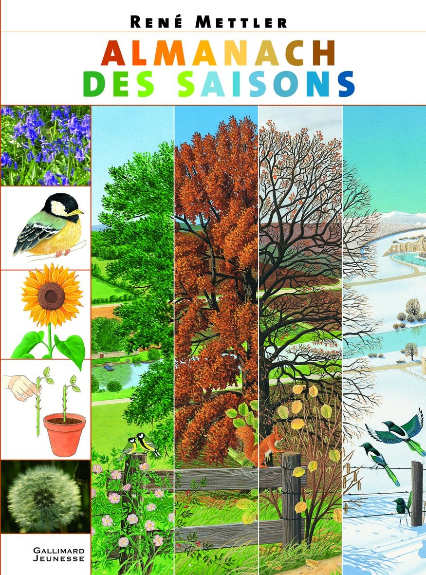 Almanach des saisons - De 5 à 8 ans 9782070615742