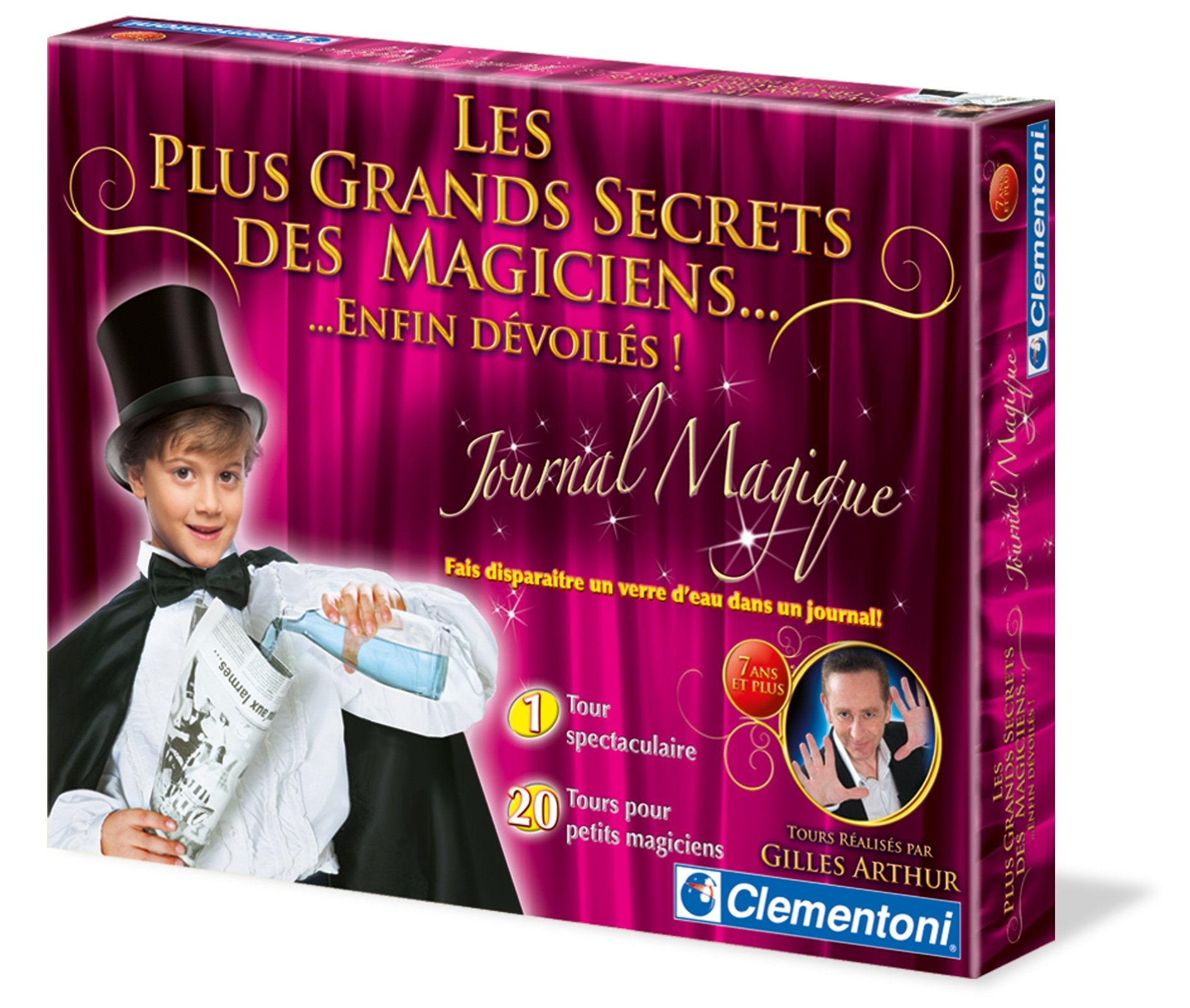 Clementoni 62097 Le Plus Grands Secrets des Magiciens - Journal Magique 8005125620975