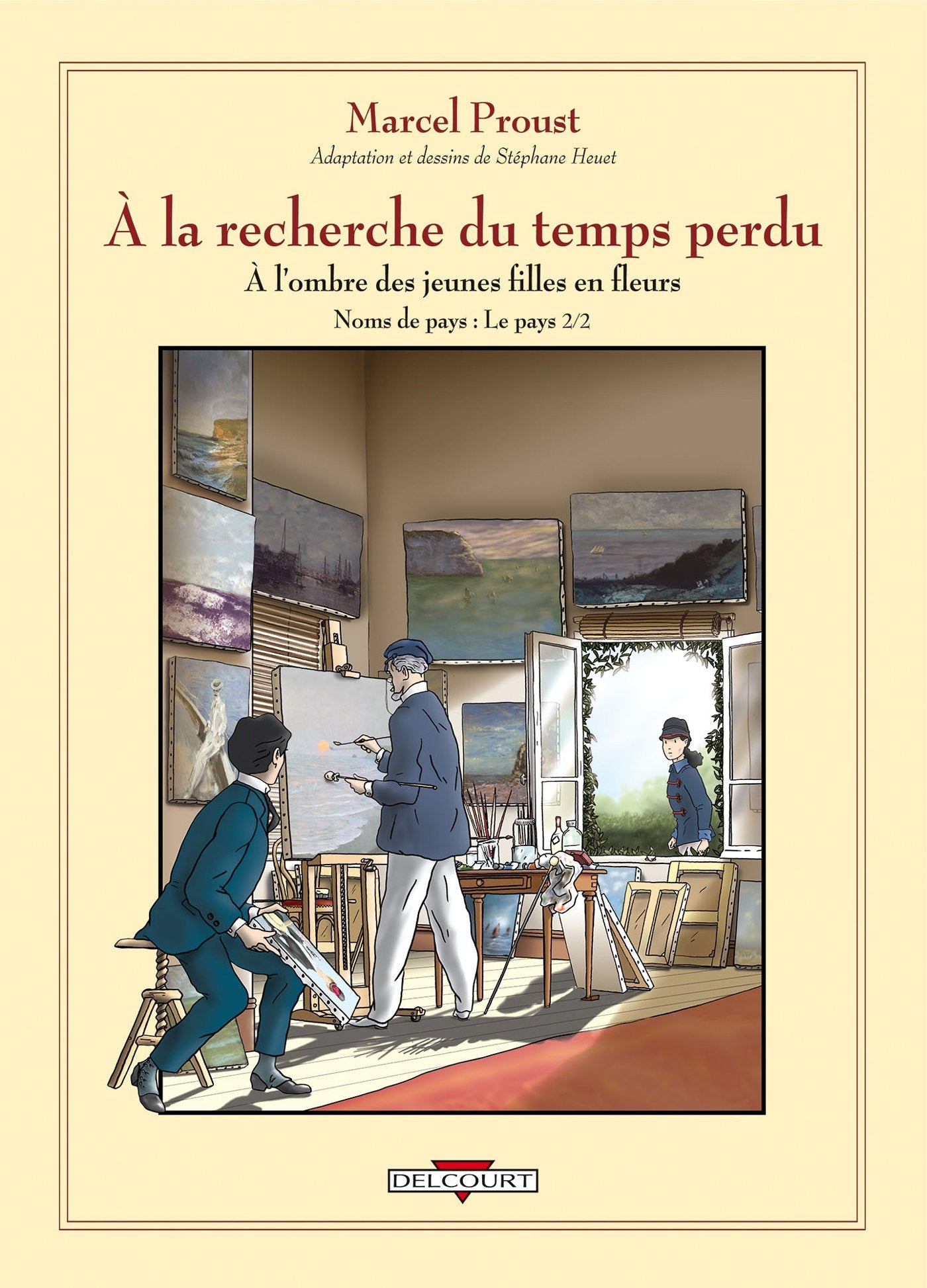 A la recherche du temps perdu, tome 2 : A l'ombre des jeunes filles en fleurs, deuxième partie 9782840555957