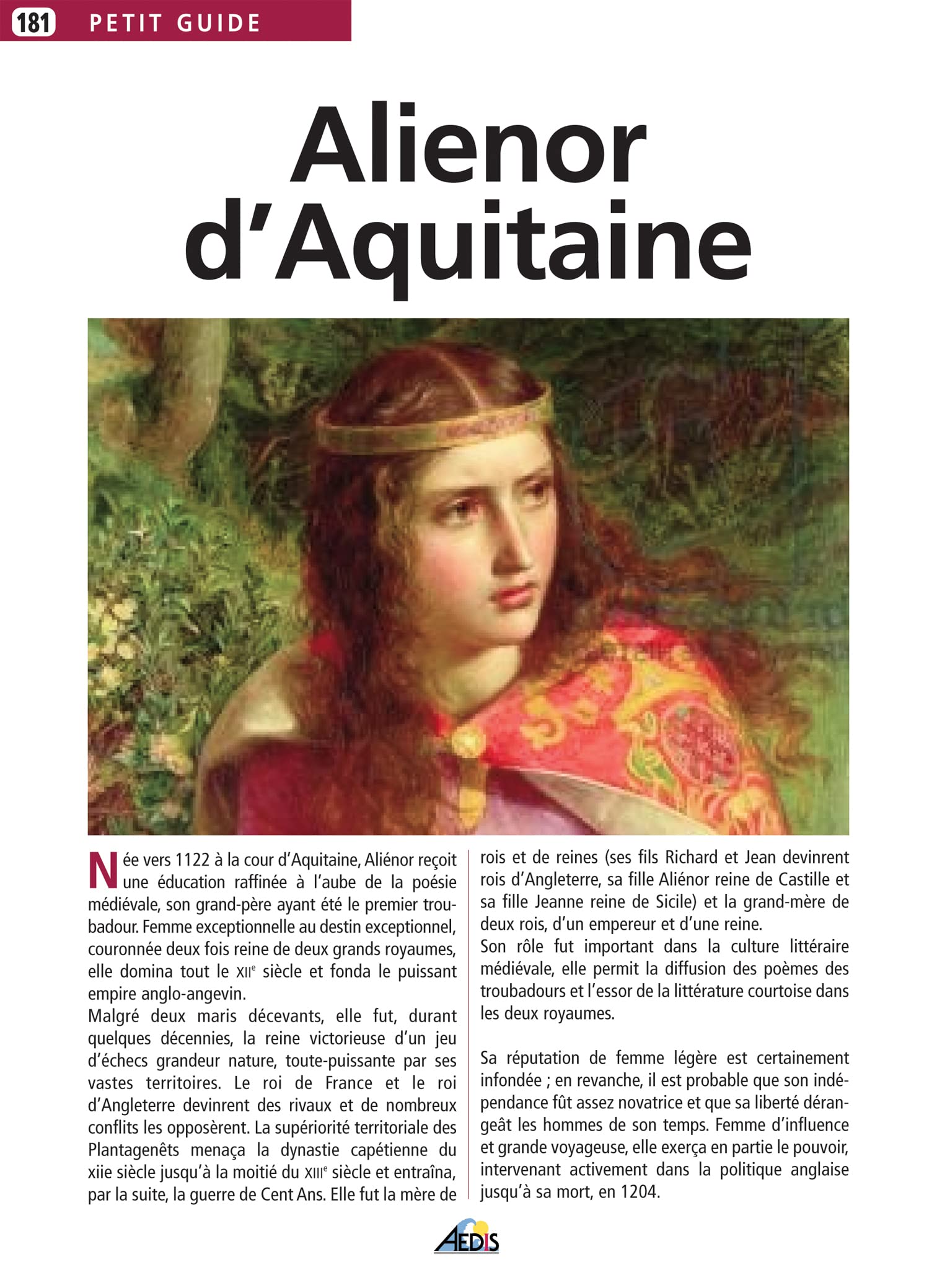 PG181 - Alienor d'Aquitaine 9782842592806