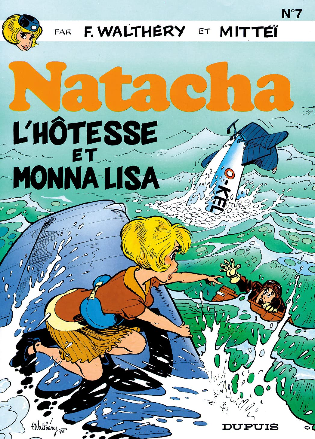 Natacha, tome 7 : L'hotesse et Monna Lisa 9782800108551