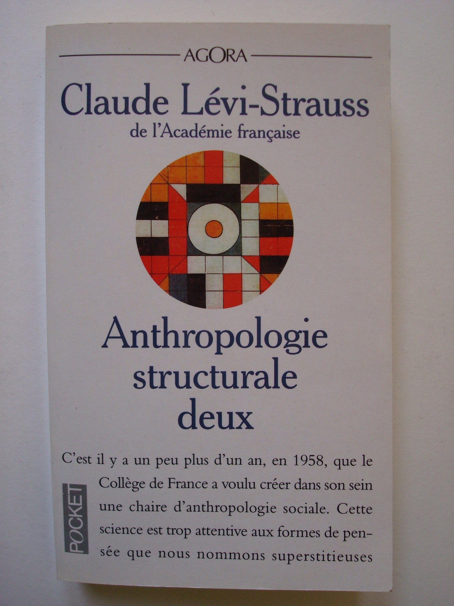 Anthropologie structurale deux 9782266077545