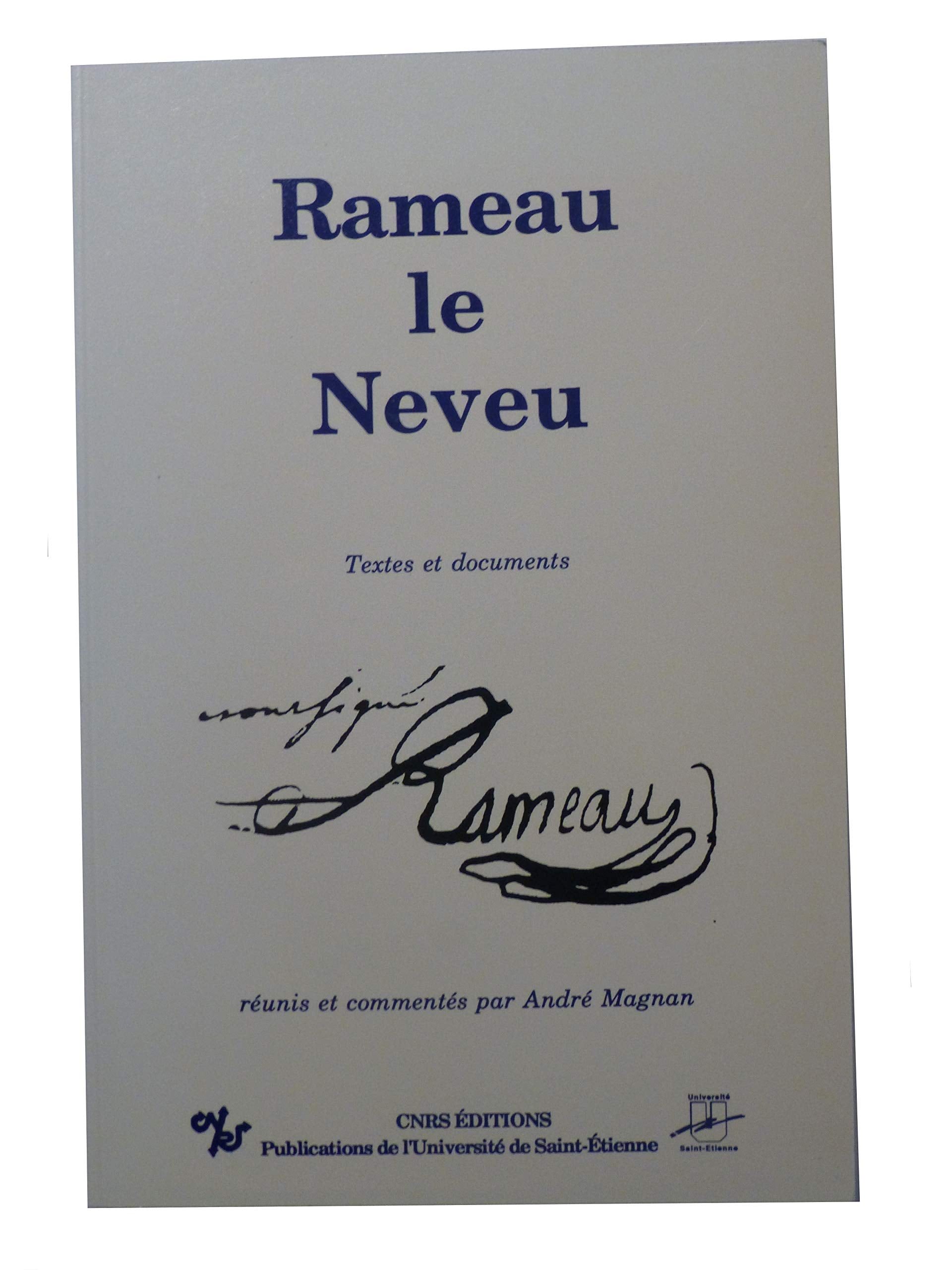 RAMEAU LE NEVEU 9782862720340