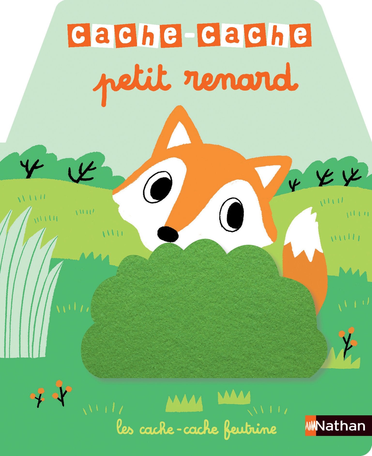 Cache-cache petit renard - Livre matière - éveil - Dès 6 mois 9782092579879