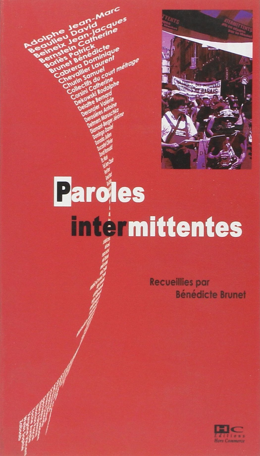 Paroles intermittentes 9782915286090