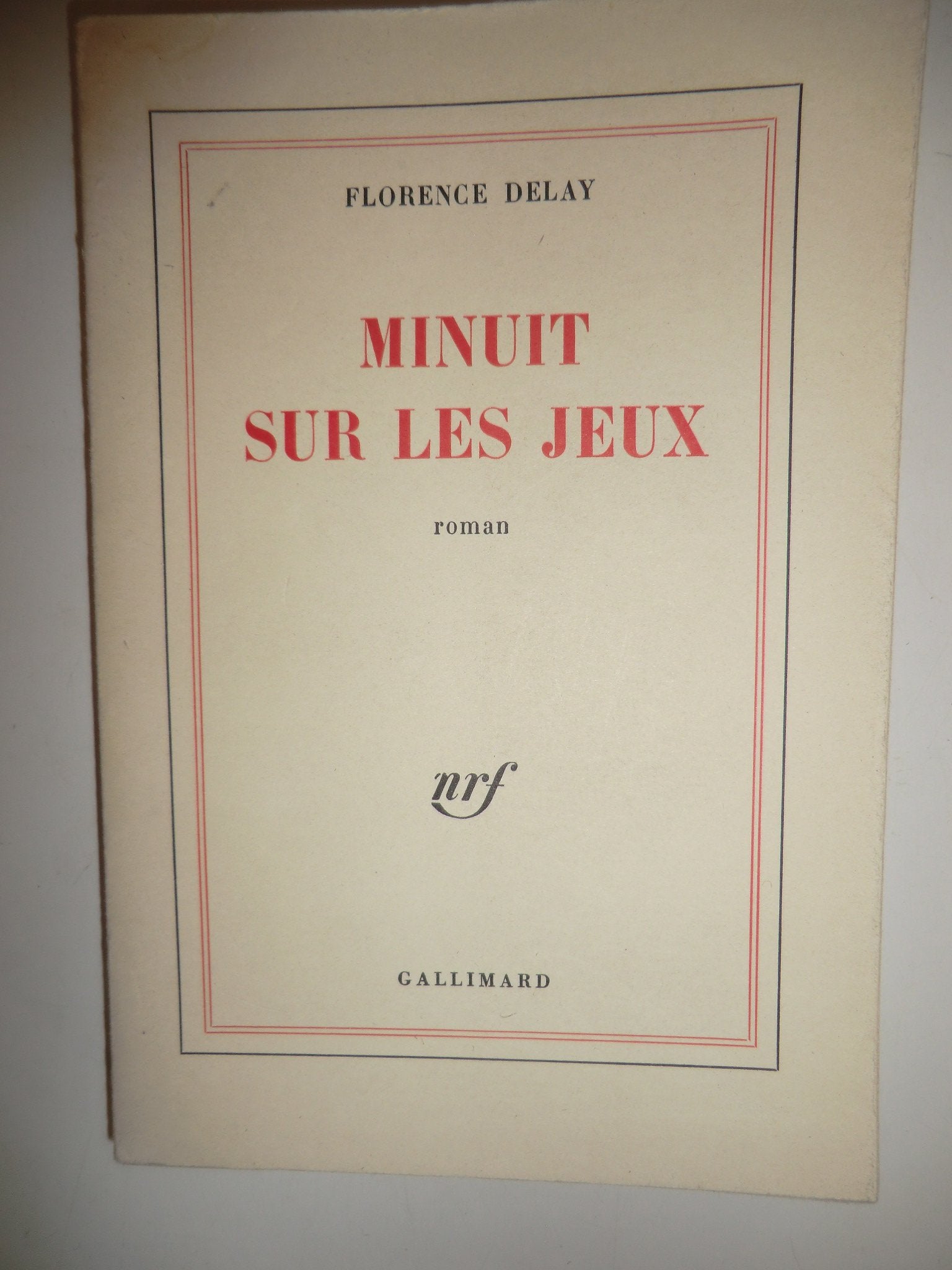 Minuit sur les jeux 9782070284894