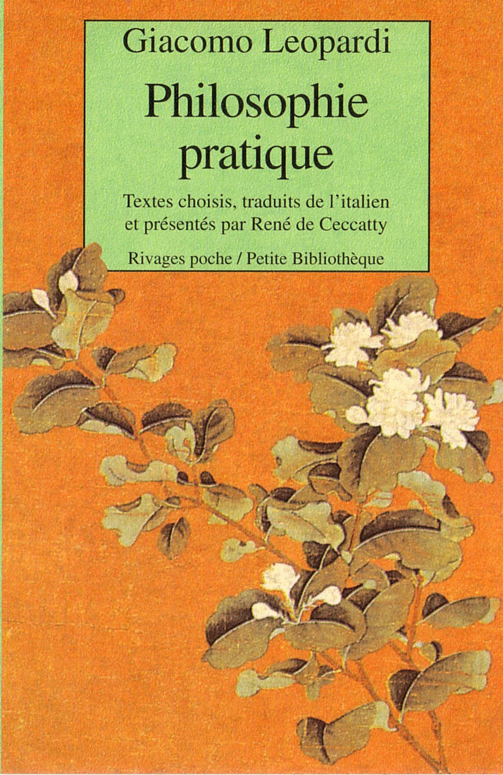 Philosophie pratique 9782743604165