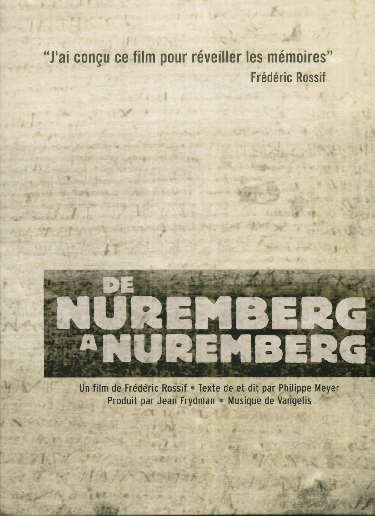 De Nuremberg à Nuremberg 3346030011591