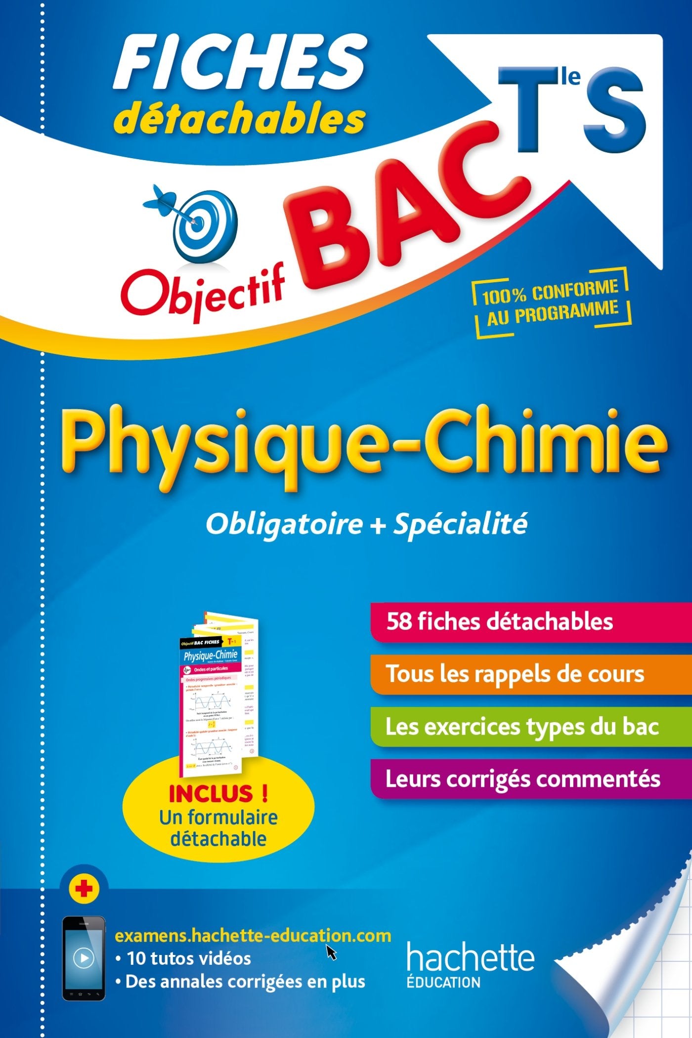 Objectif Bac Fiches Detachables Physique-Chimie Term S 9782017013792