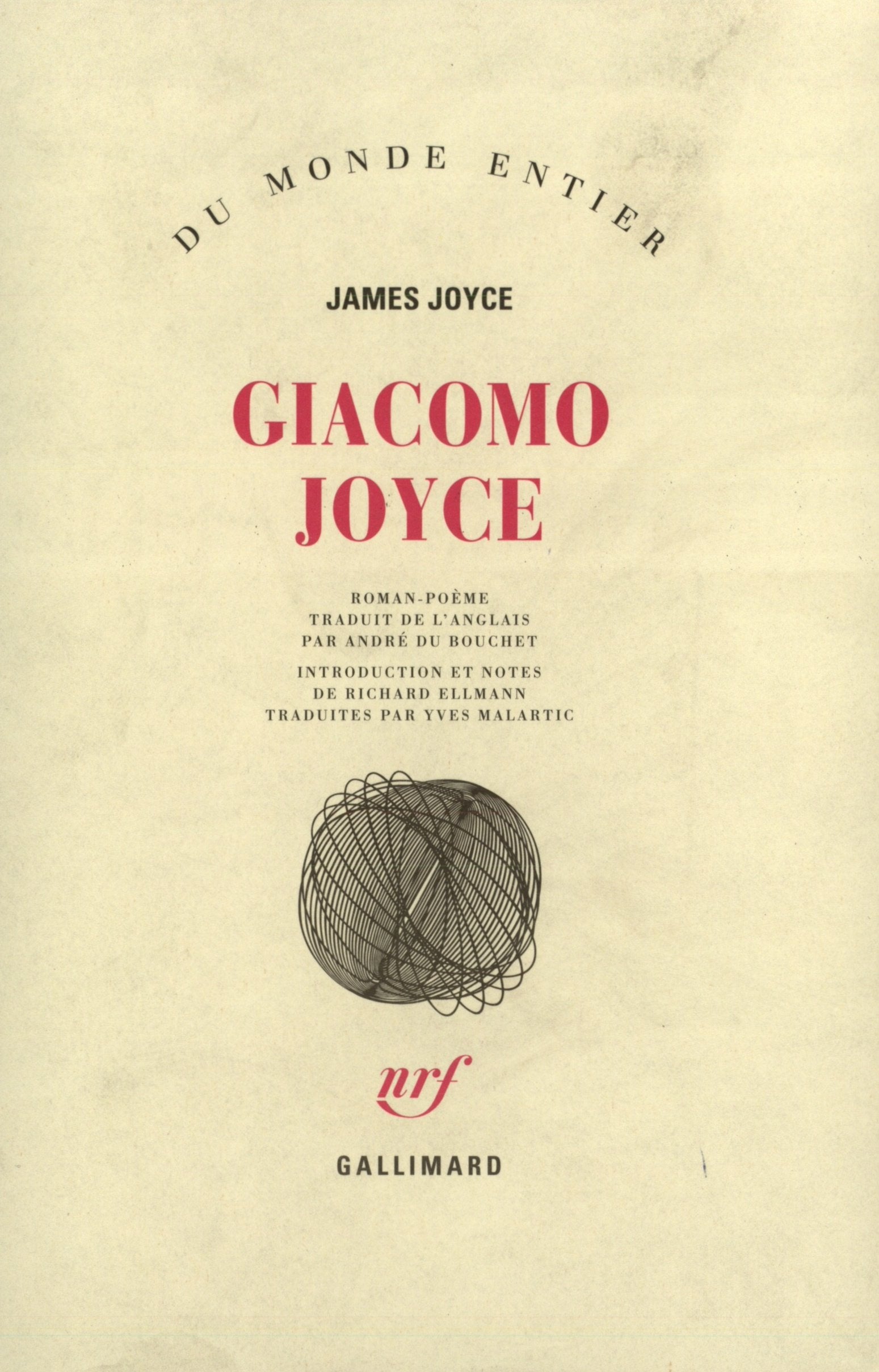 Giacomo Joyce: Roman-poème 9782070283576