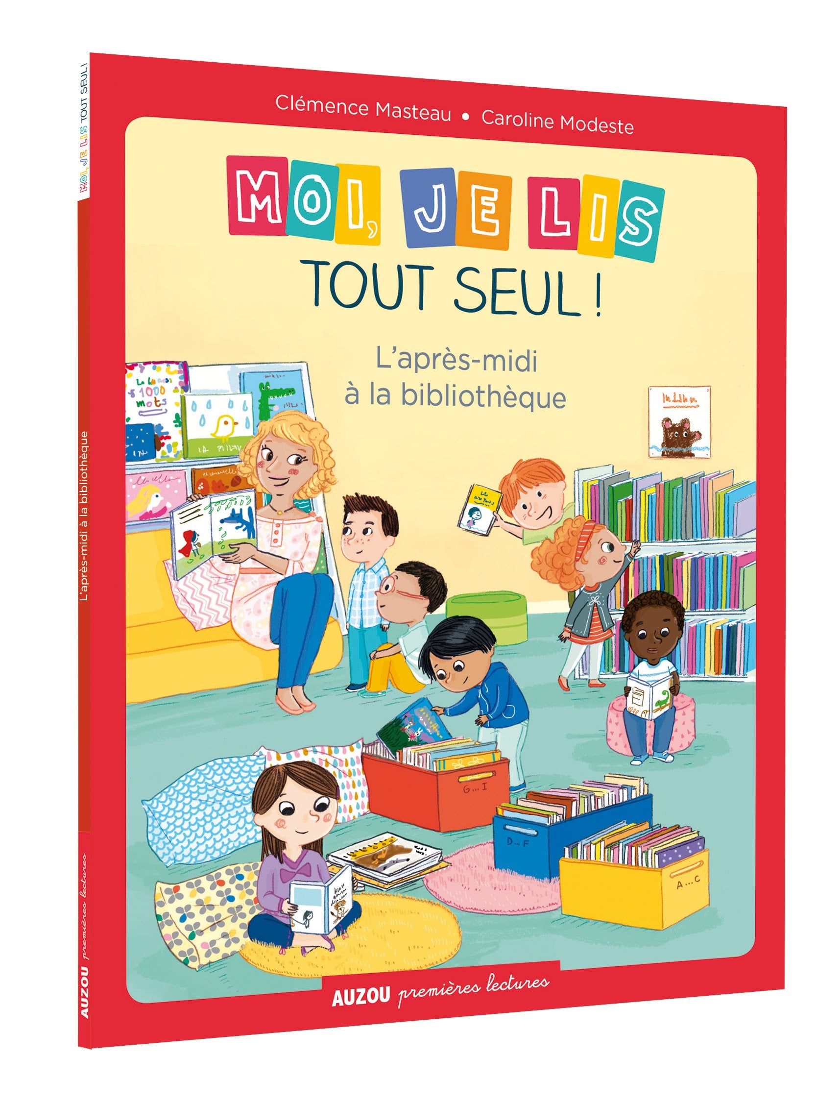 Moi, je lis tout seul ! : L'après-midi à la bibliothèque 9782733837757