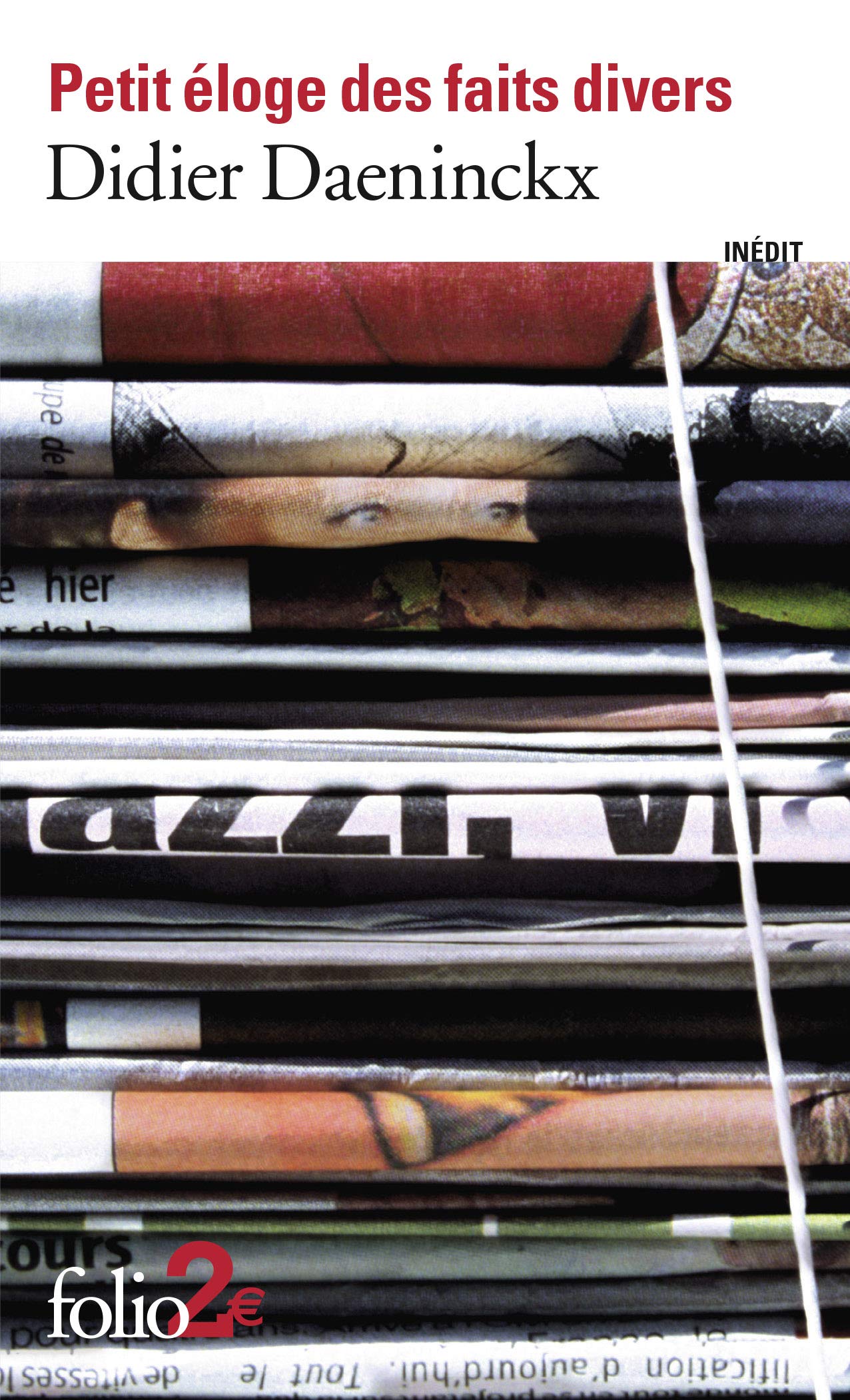 Petit éloge des faits divers 9782070356300