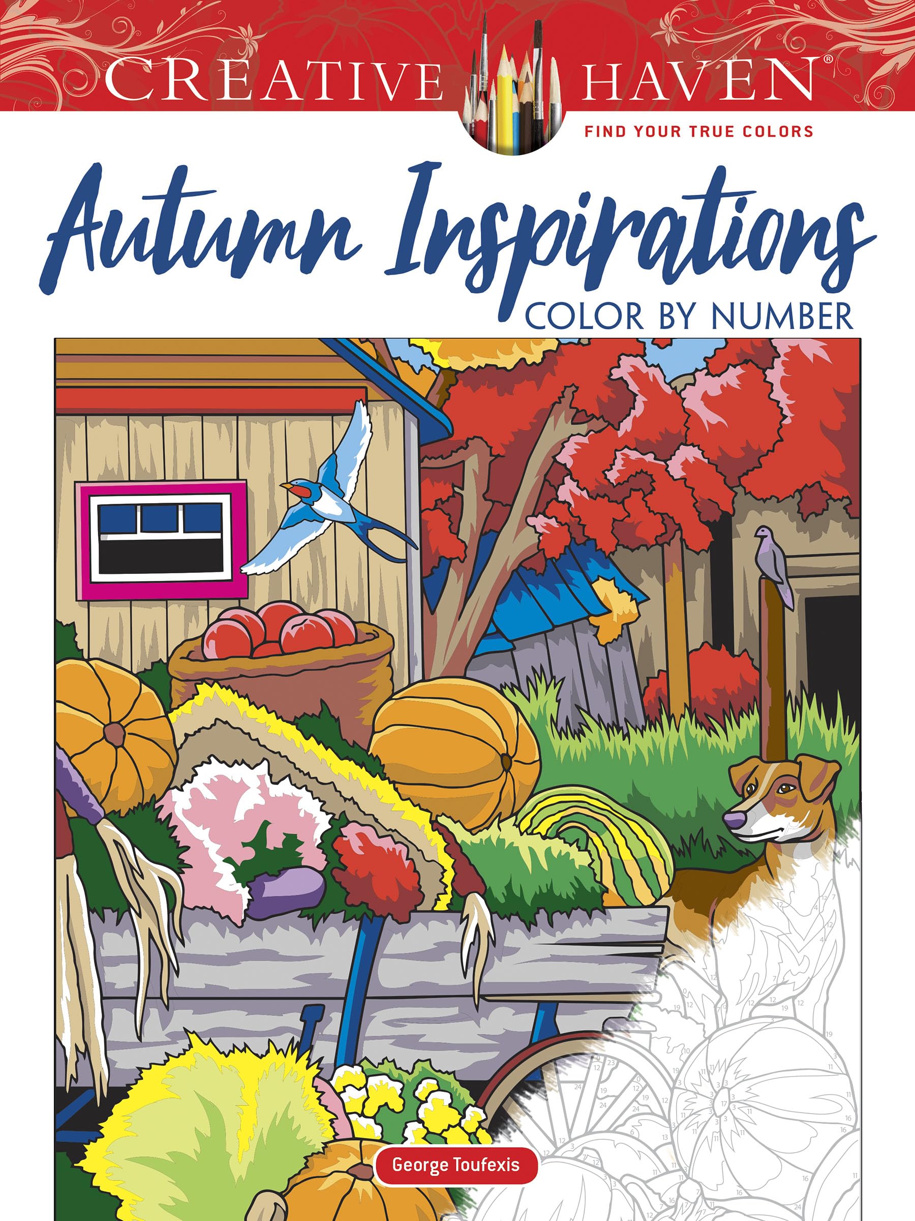 Creative Haven Autumn Inspirations Color By Number 9780486844749