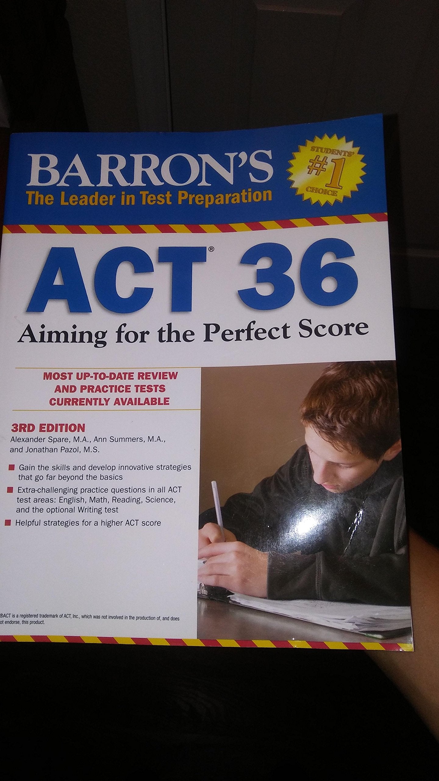 Barron's ACT 36: Aiming for the Perfect Score 9781438006253