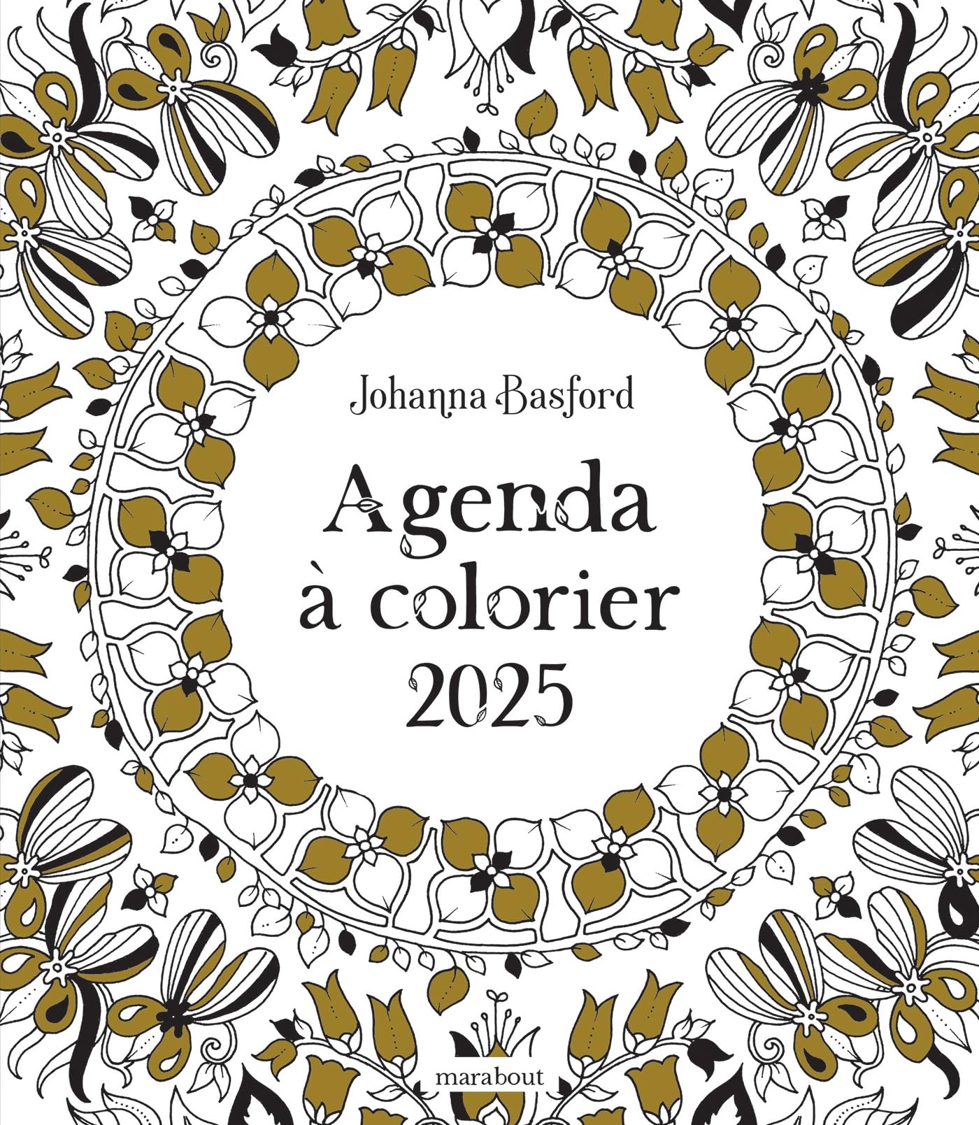 Agenda Basford à colorier 2025 9782501187664