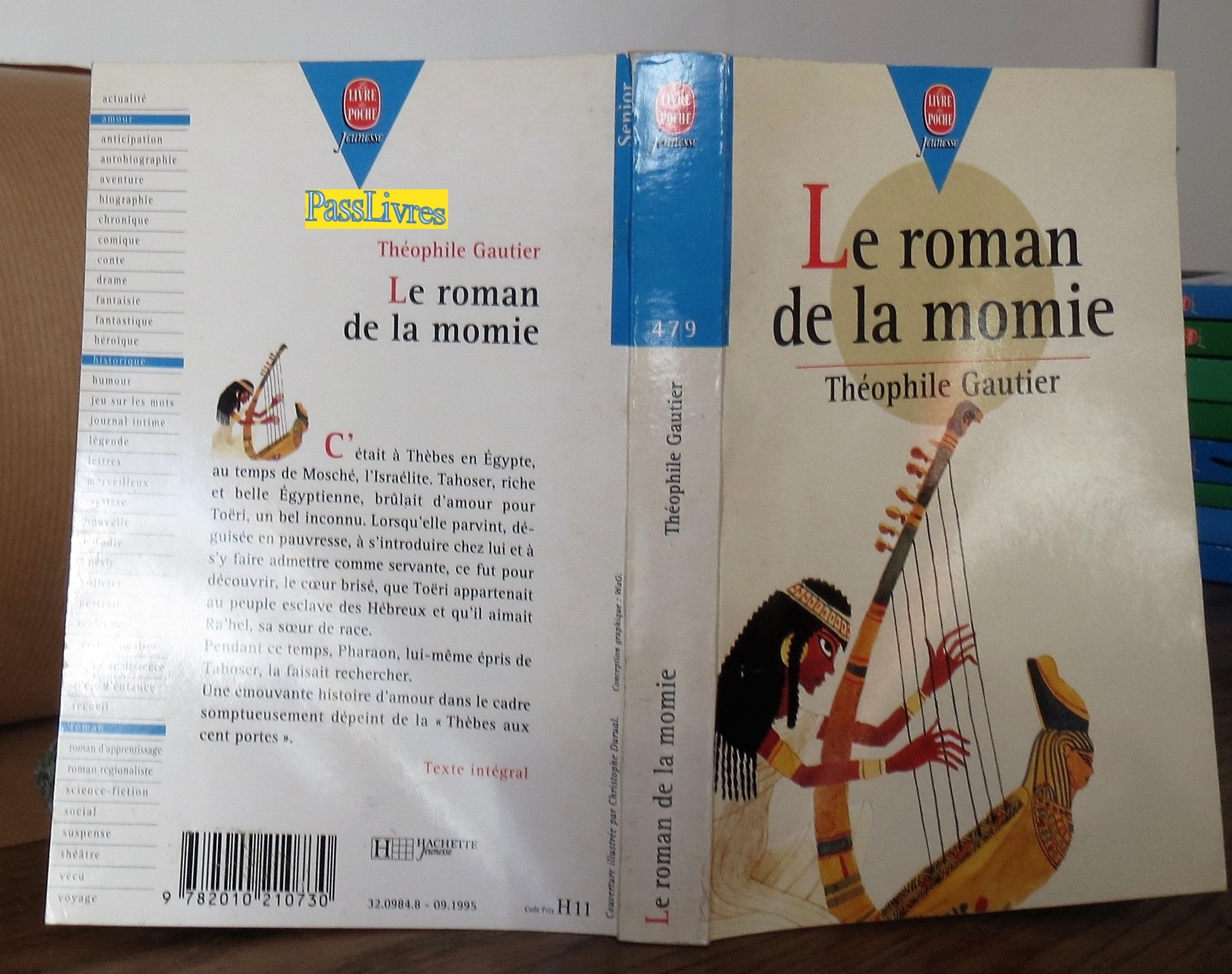 Le roman de la momie 9782010210730