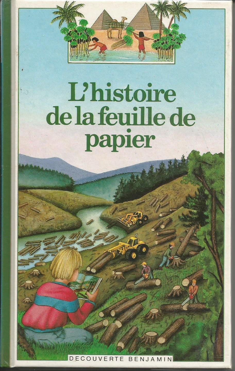 L'histoire de la feuille de papier 9782070558520