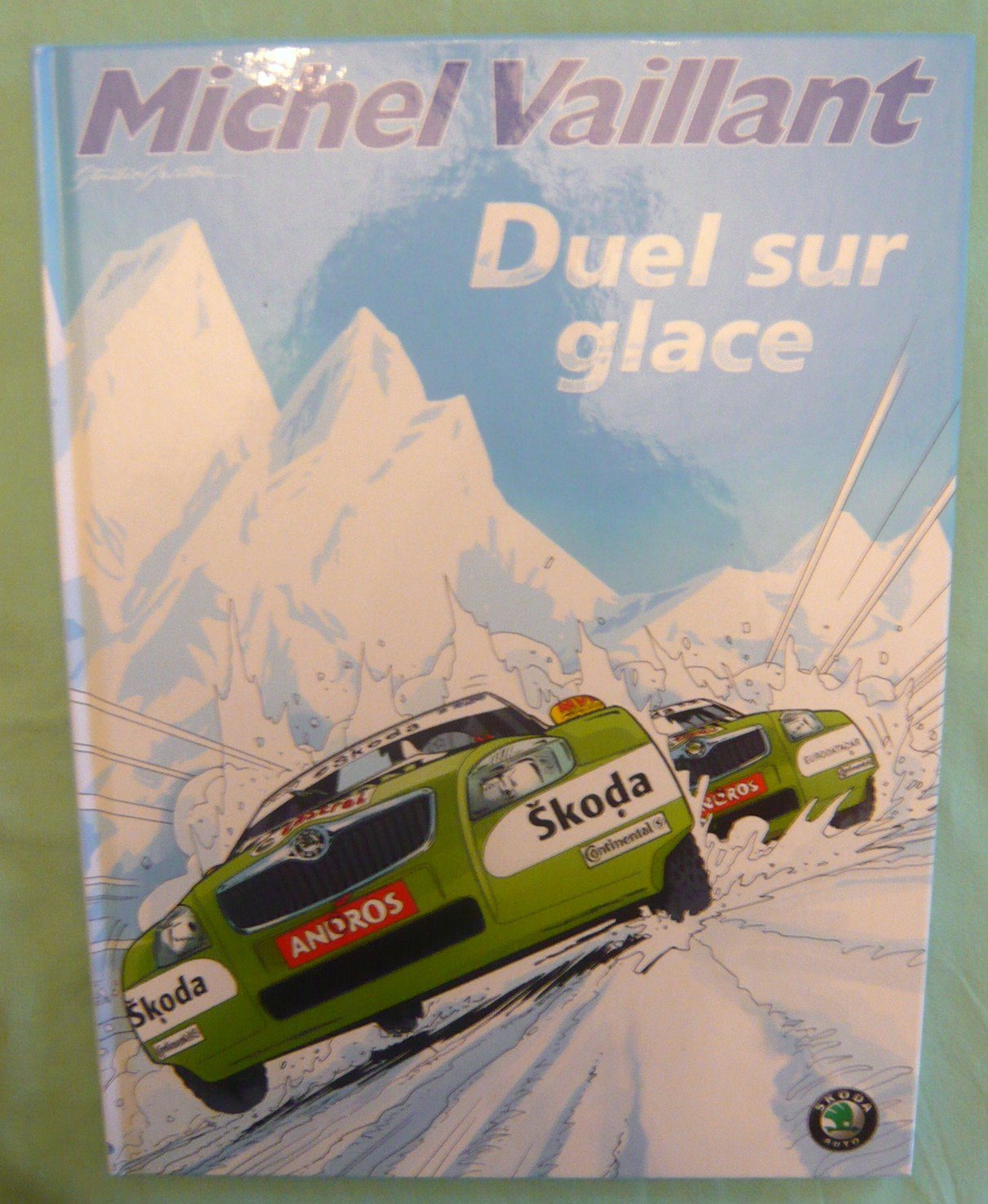 Michel Vaillant , Hors commerce pour SKODA : Duel sur glace