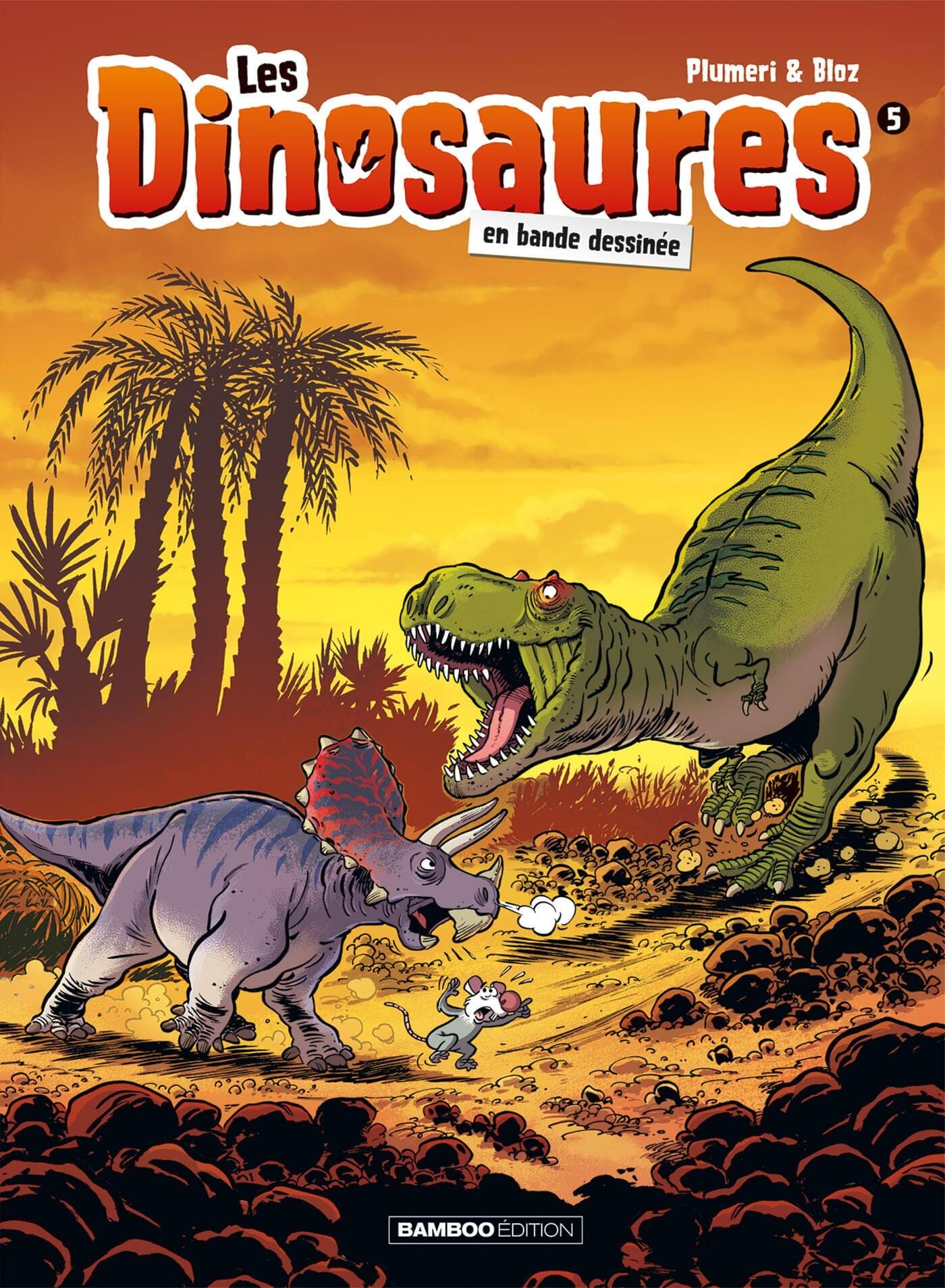 Les Dinosaures en BD - tome 05 - top humour 2023 9782818999646