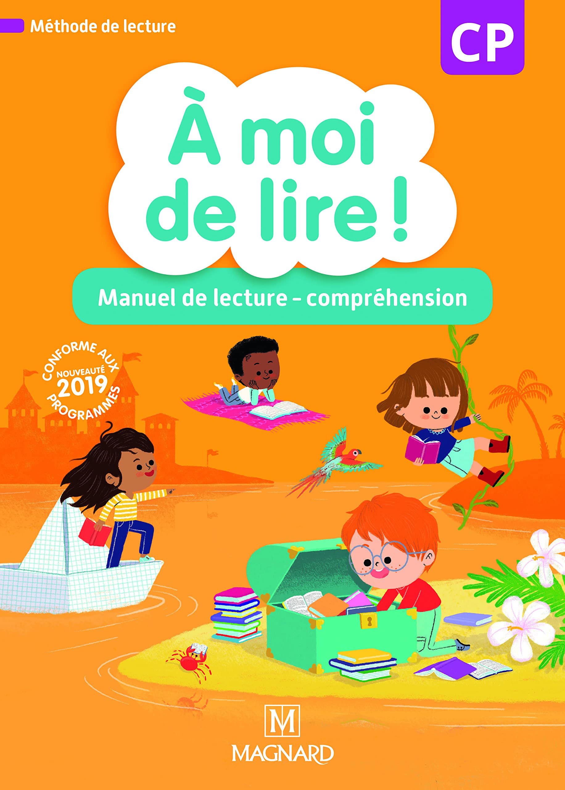 À moi de lire ! CP (2019) - Manuel de lecture - compréhension 9782210505117