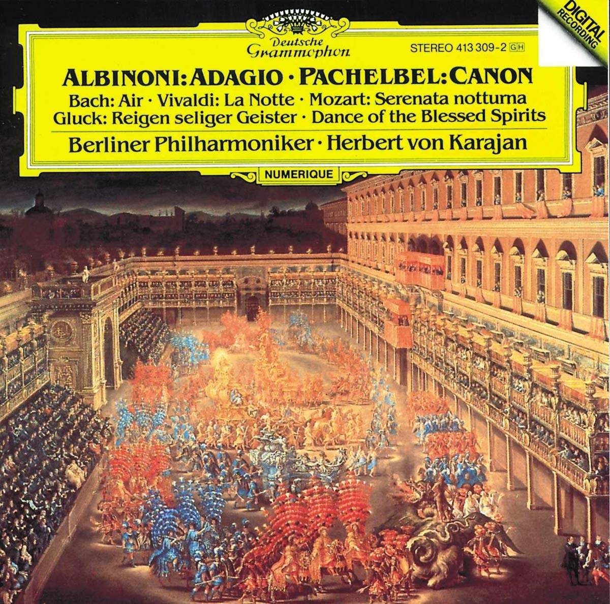 Albinoni - Adagio / Pachelbel - Canon 0028941330925