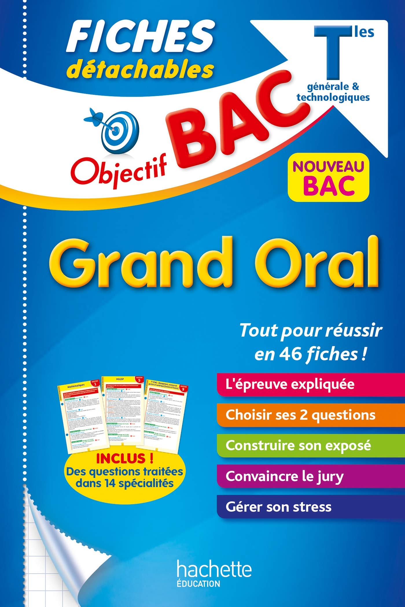 Objectif BAC Fiches Le Grand oral du BAC Tle 9782017123262