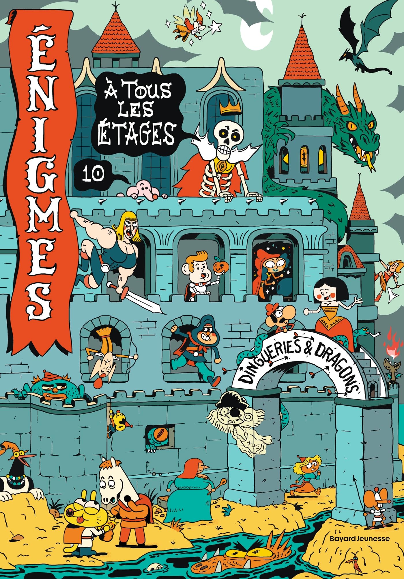 Énigmes à tous les étages, Tome 10: Dingueries et dragons 9791036344268
